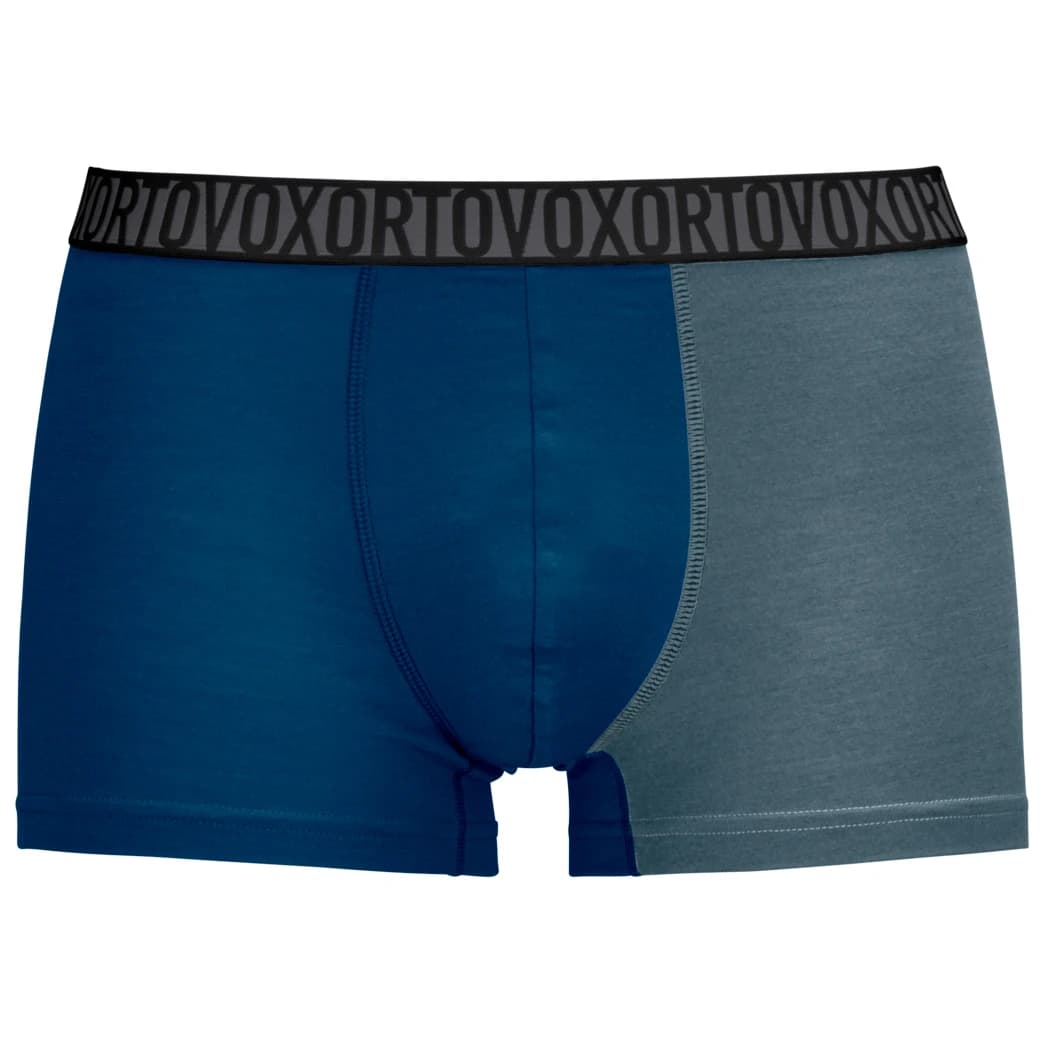 Мъжко мериносово термобельо Ortovox 150 Essential Trunks Merino base layer - Deep Ocean