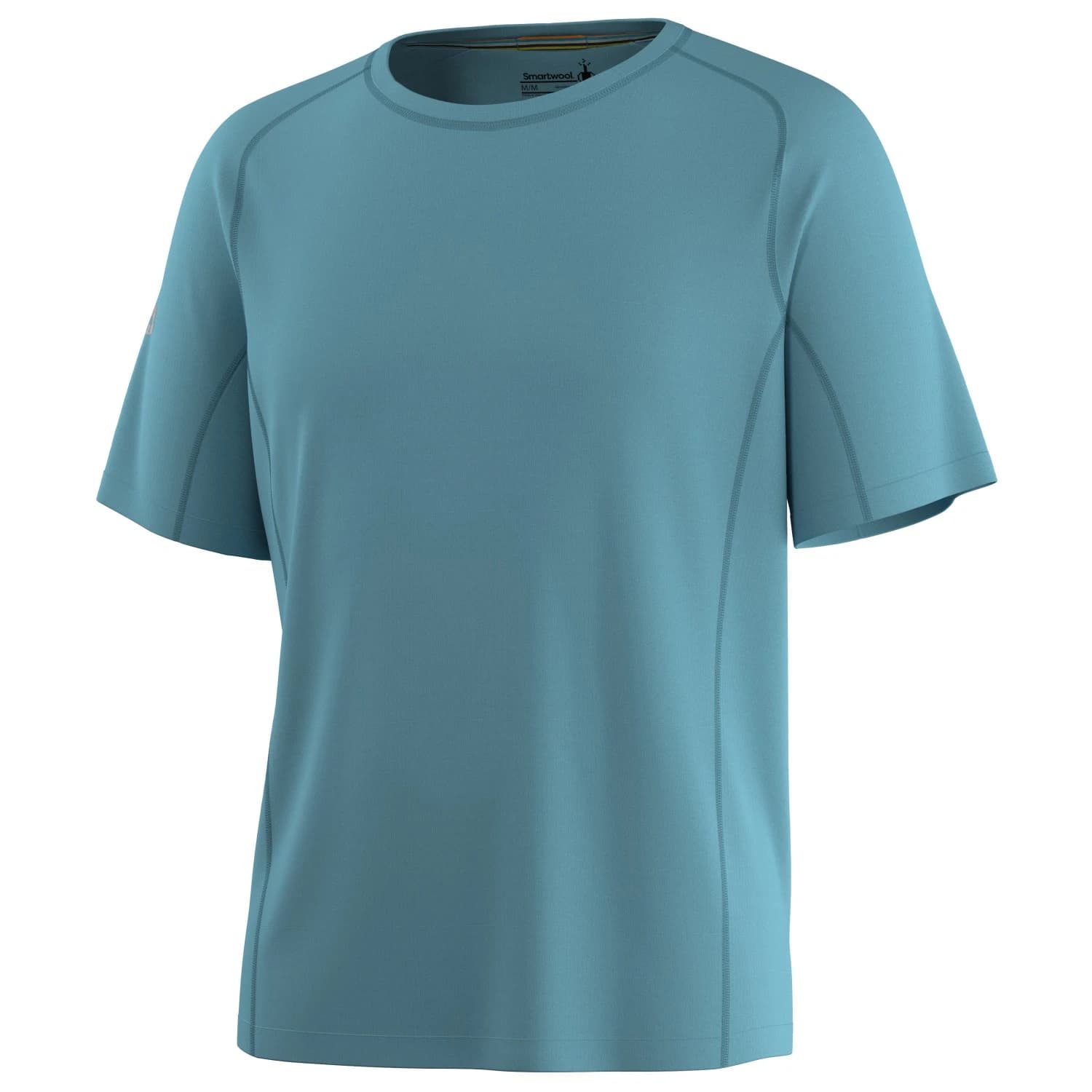Мъжка мериносова блуза Smartwool Active Ultralite Short Sleeve Merino base layer - Mineral Blue