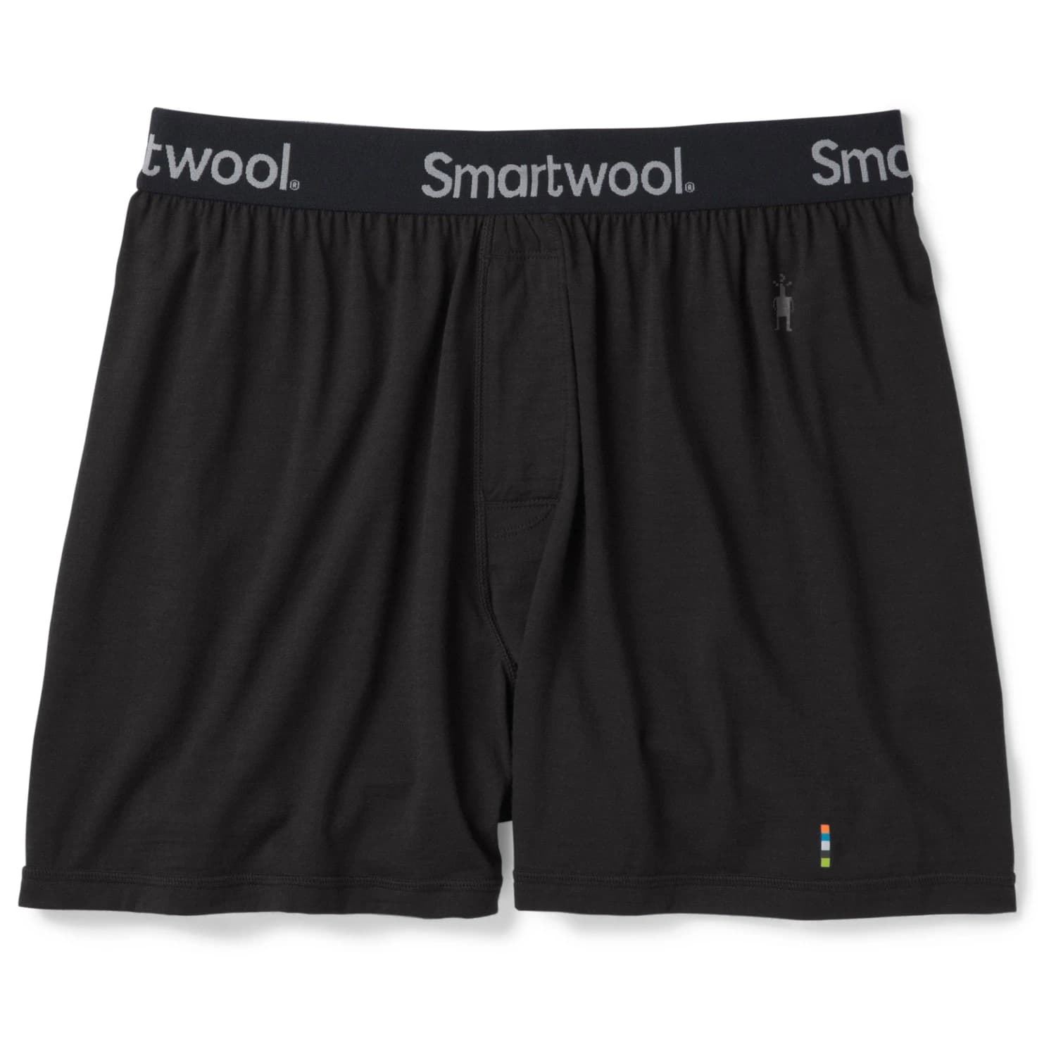 Мъжко мериносово термобельо Smartwool Merino Boxer Boxed Merino base layer - Black