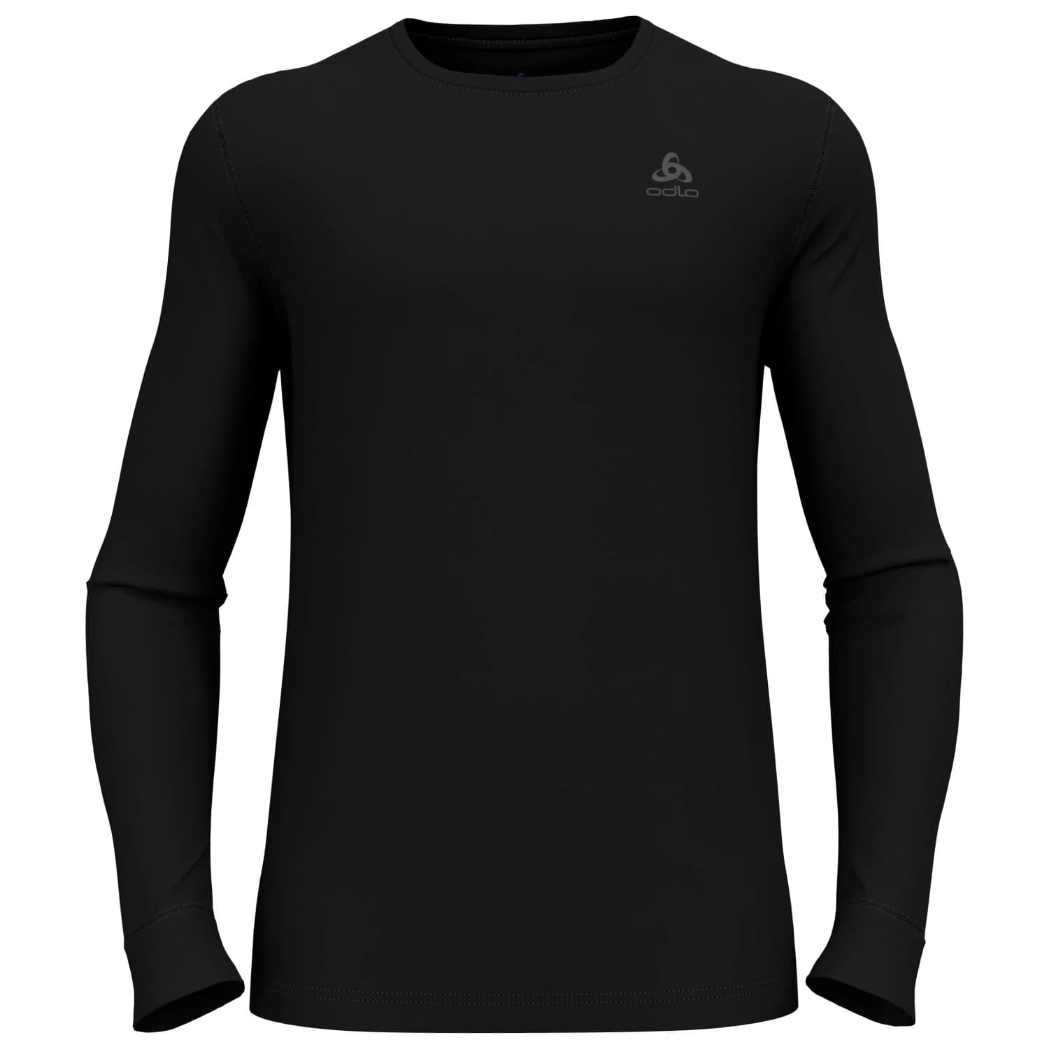 Мъжко мериносово термобельо Odlo Baselayer Top Crew Neck L/S Merino 260 Merino base layer - Black