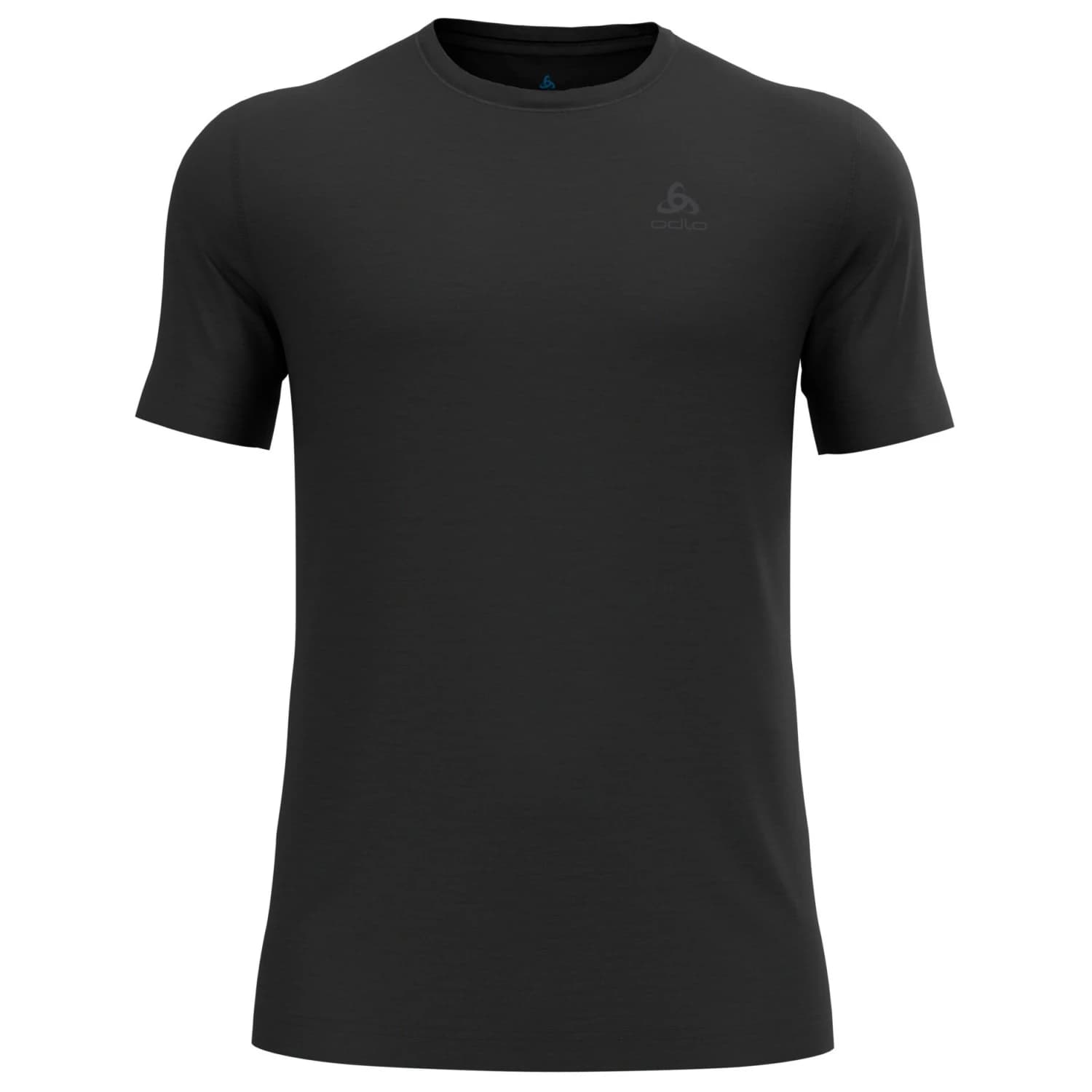 Мъжко мериносово термобельо Odlo Merino 160 Baselayer Crew Neck S/S Merino base layer - Black