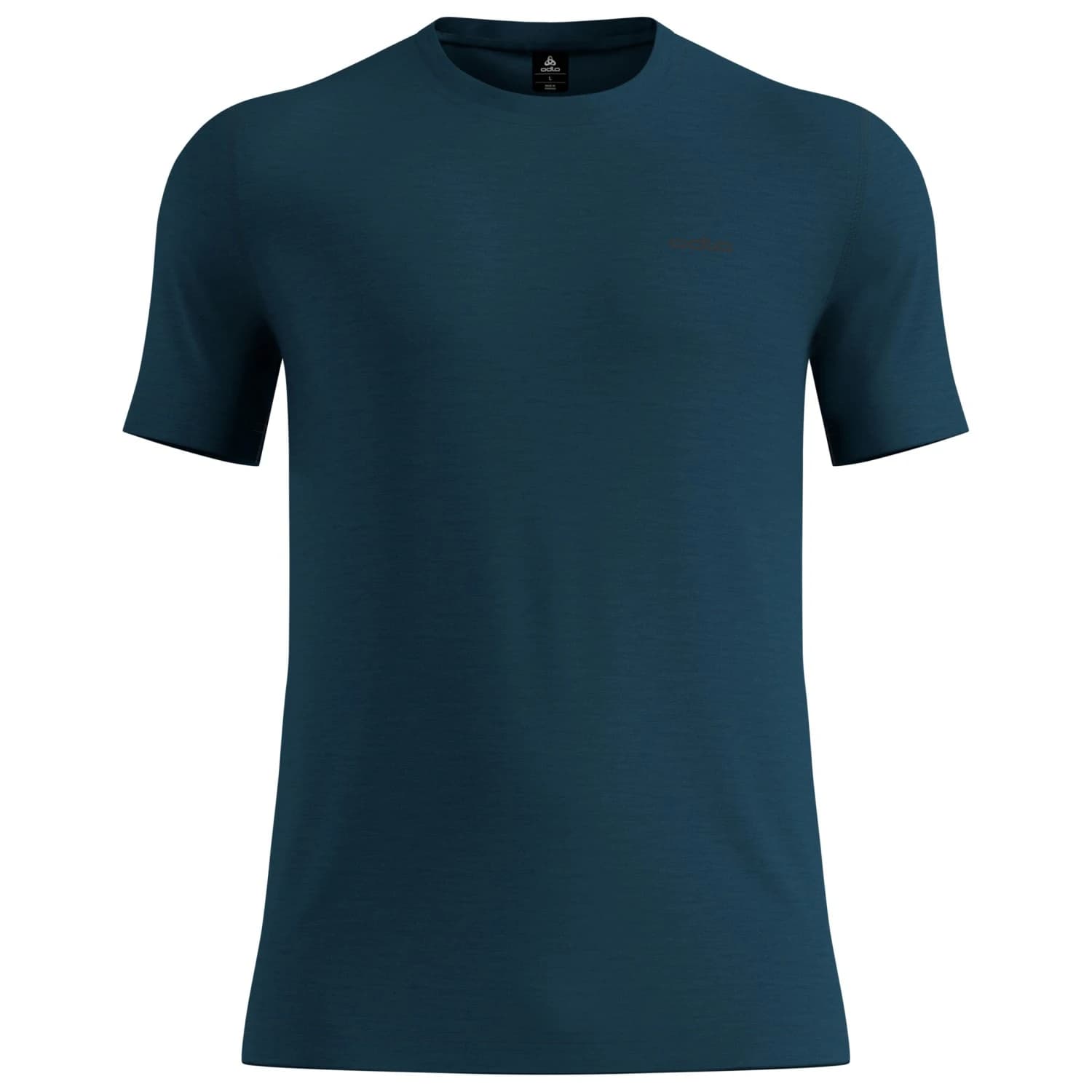 Мъжко мериносово термобельо Odlo Merino 160 Baselayer Crew Neck S/S Merino base layer - Reflecting Pond