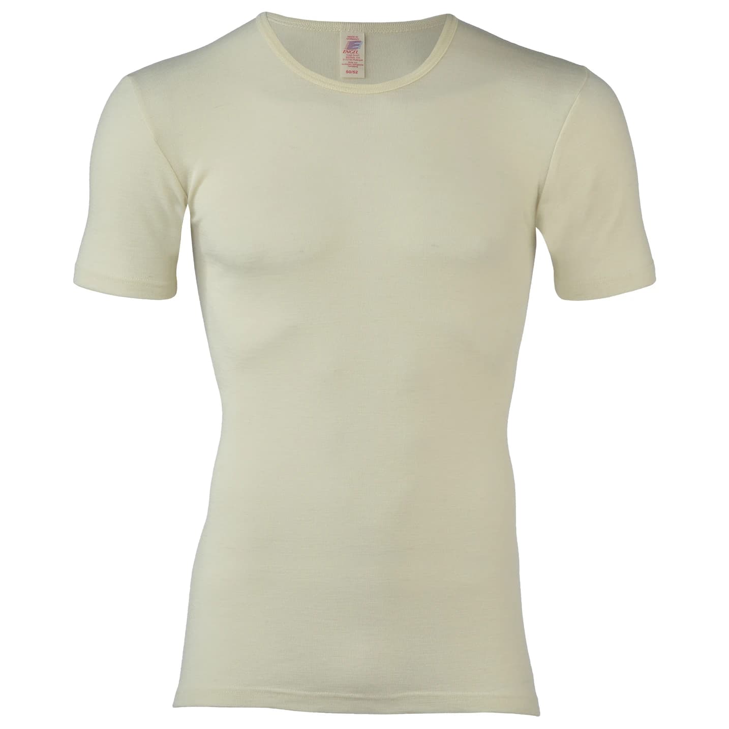 Мъжко мериносово термобельо Engel Shirt S/S Everyday base layer - Natur