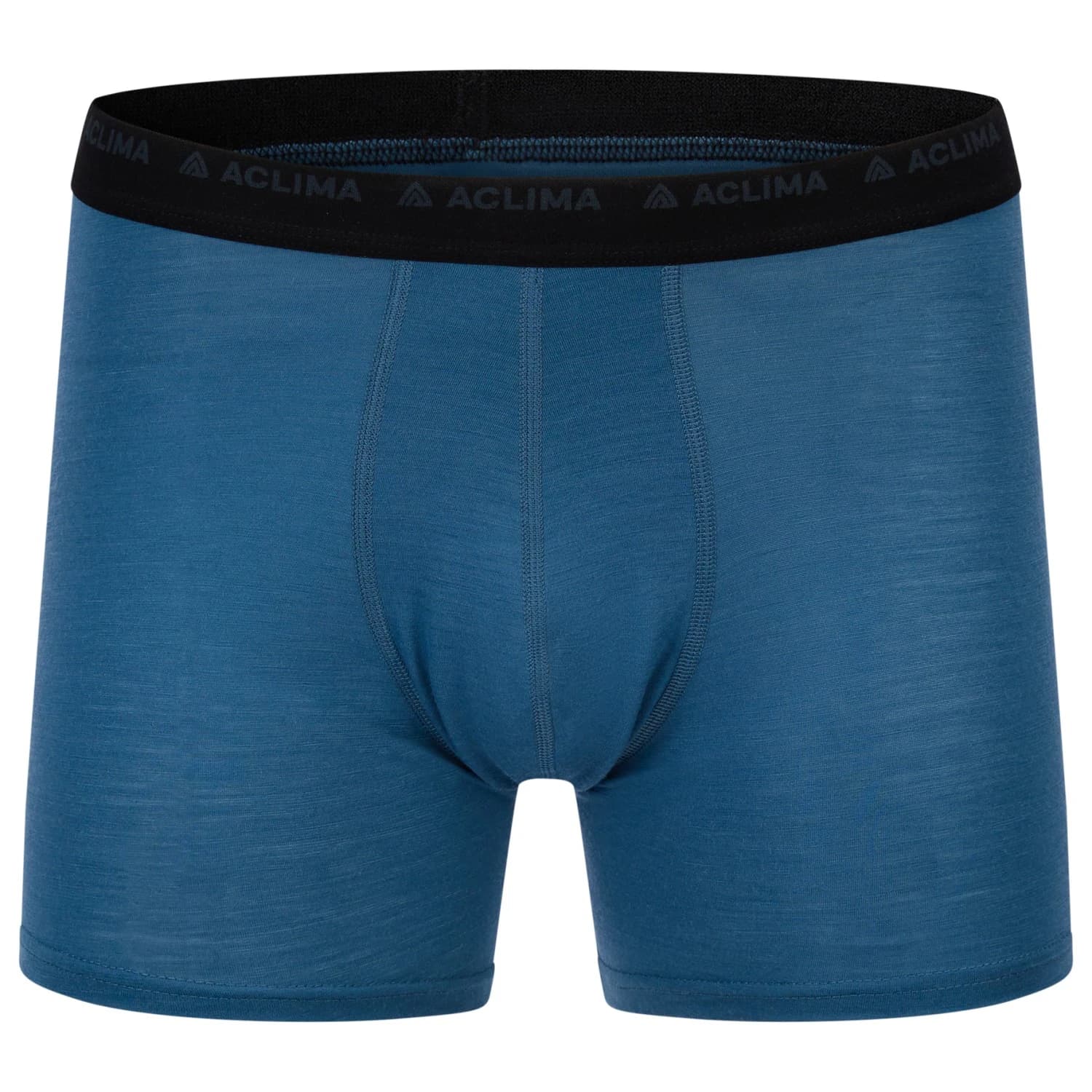 Мъжко мериносово термобельо Aclima Lightwool 140 Boxer Merino base layer - Blue Fusion