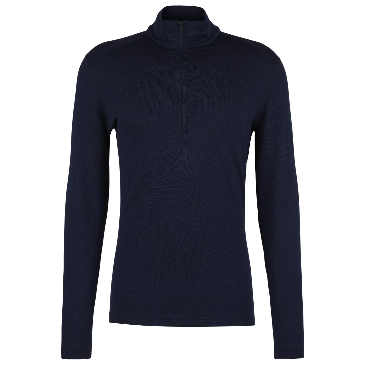 Мериносово термобельо Icebreaker 260 Tech L/S Half Zip Merino base layer - Midnight Navy