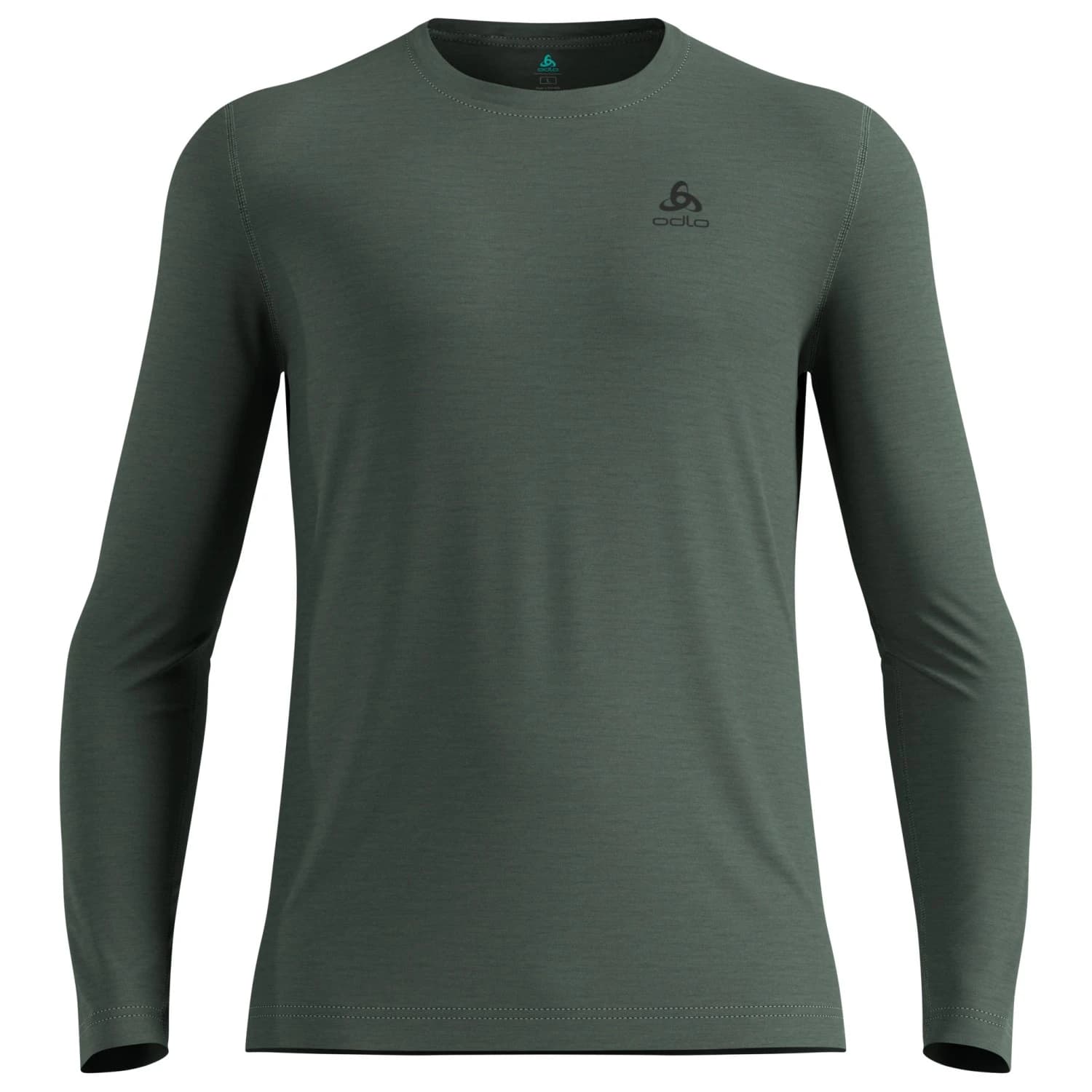 Мъжко мериносово термобельо Odlo Merino 160 Bl Top Crew Neck L/S Merino base layer - Urban Chic