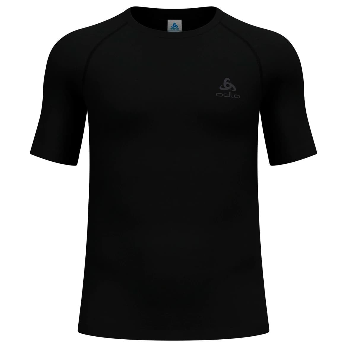 Мъжко мериносово термобельо Odlo Merino Performance Light Bl Top Crew Neck S/S Merino base layer - Black