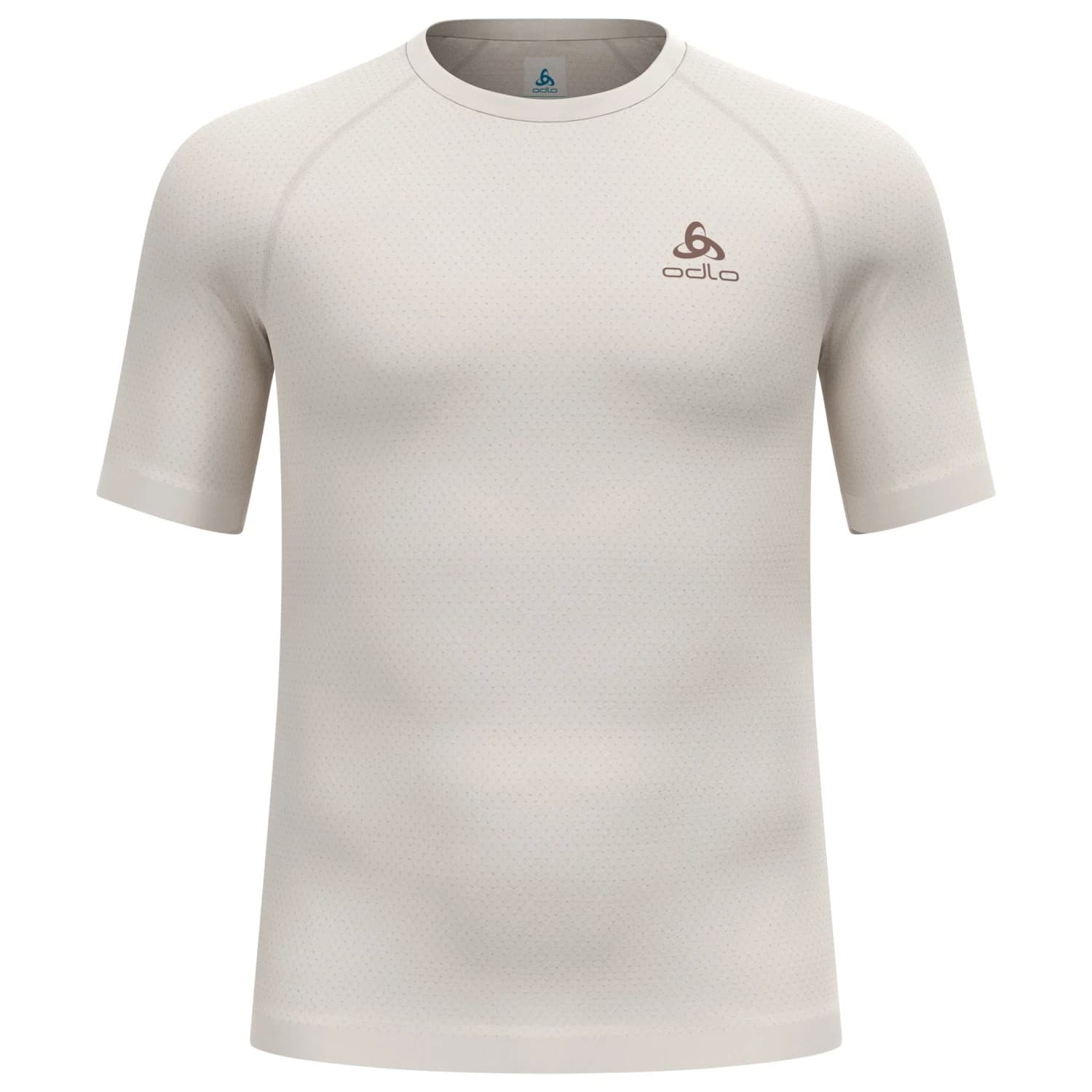 Мъжко мериносово термобельо Odlo Merino Performance Light Bl Top Crew Neck S/S Merino base layer - Zero Dye Melange