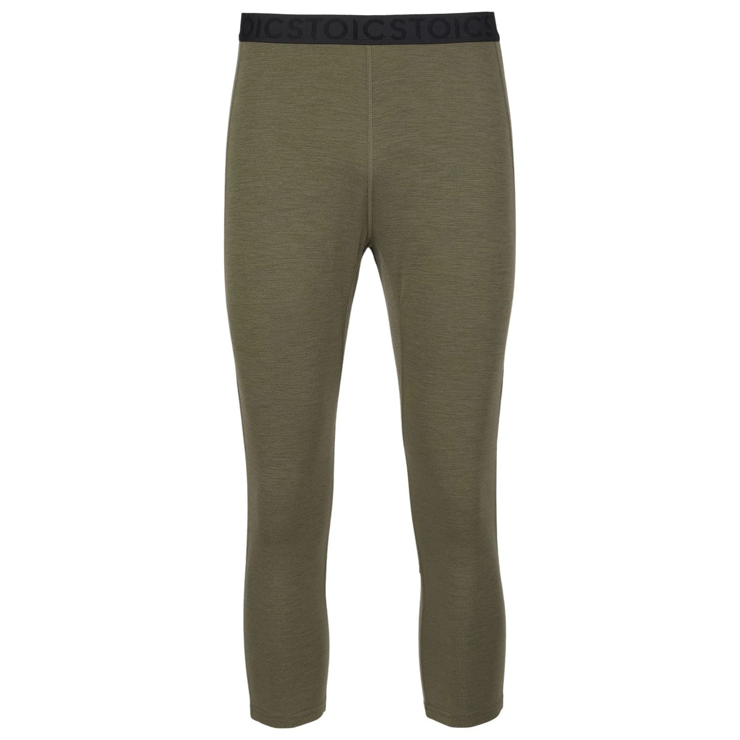 Мъжко мериносово термобельо Stoic MerinoMesh150 SadjemSt. 3/4 Pants Merino base layer - Olive Green