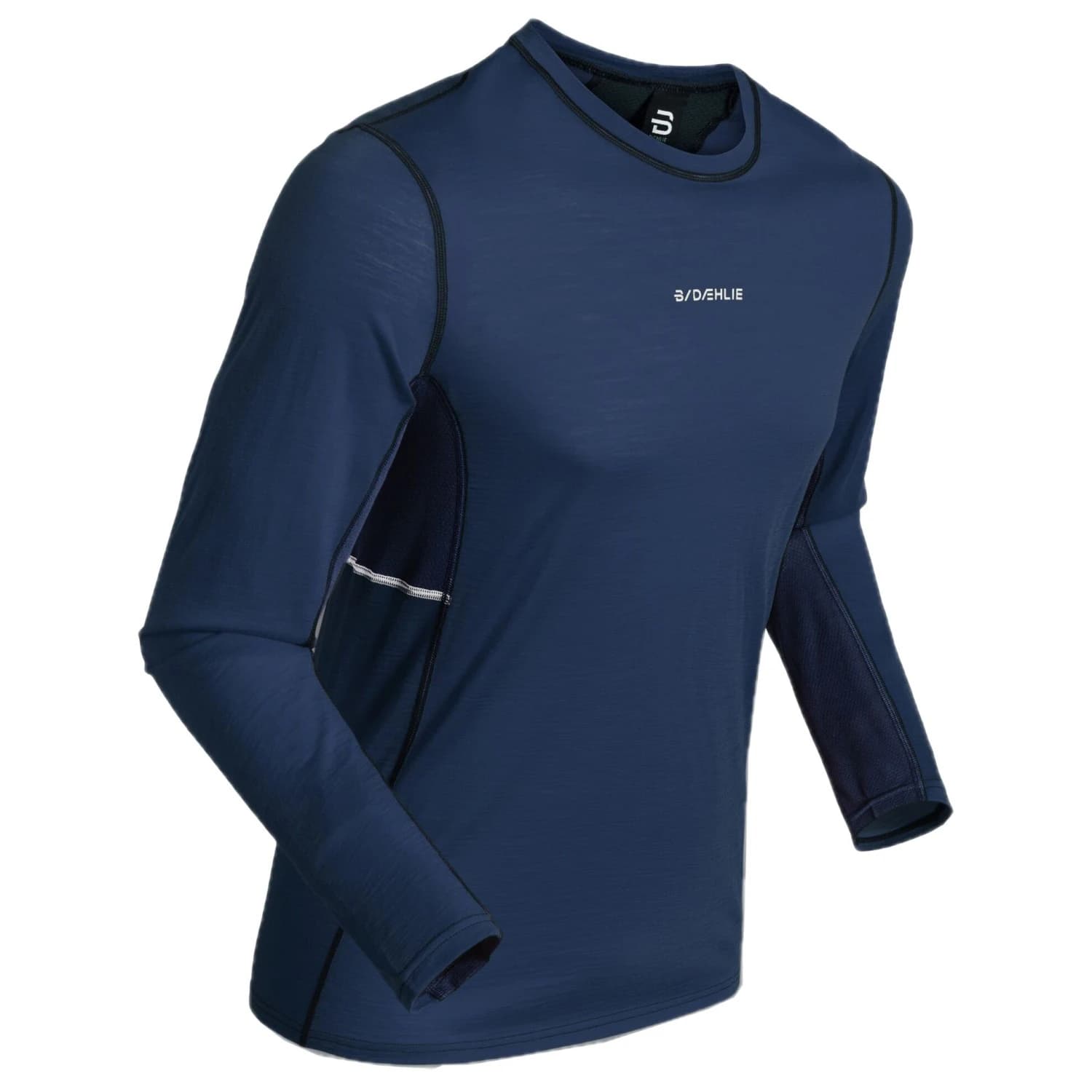 Мериносово термобельо Daehlie Performance Wool Long Sleeve Merino base layer - Navy