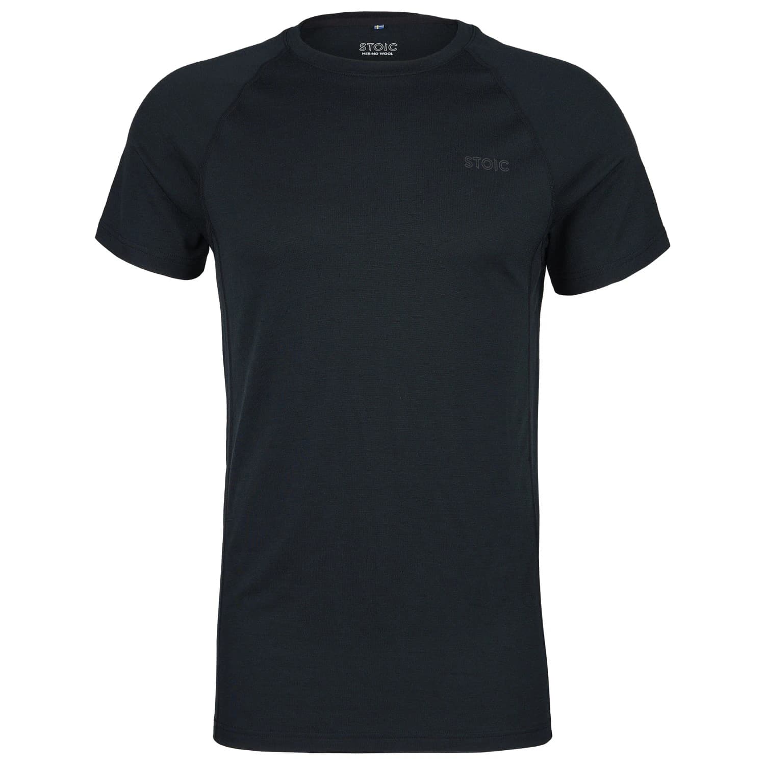 Мъжко мериносово термобельо Stoic Merino180 BengtSt. S/S Merino base layer - Black