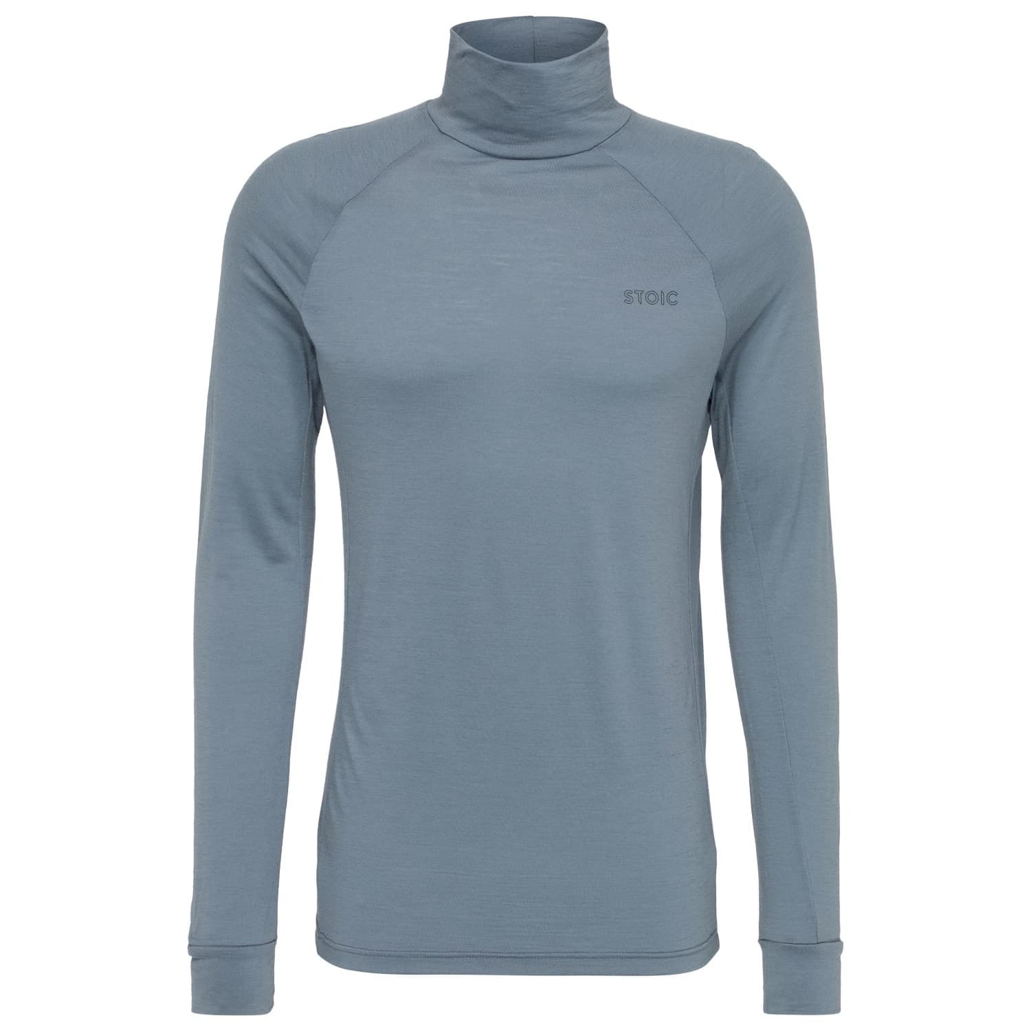 Мъжко мериносово термобельо Stoic Merino180 BengtSt. Turtle Neck Merino base layer - Pale Blue Grey