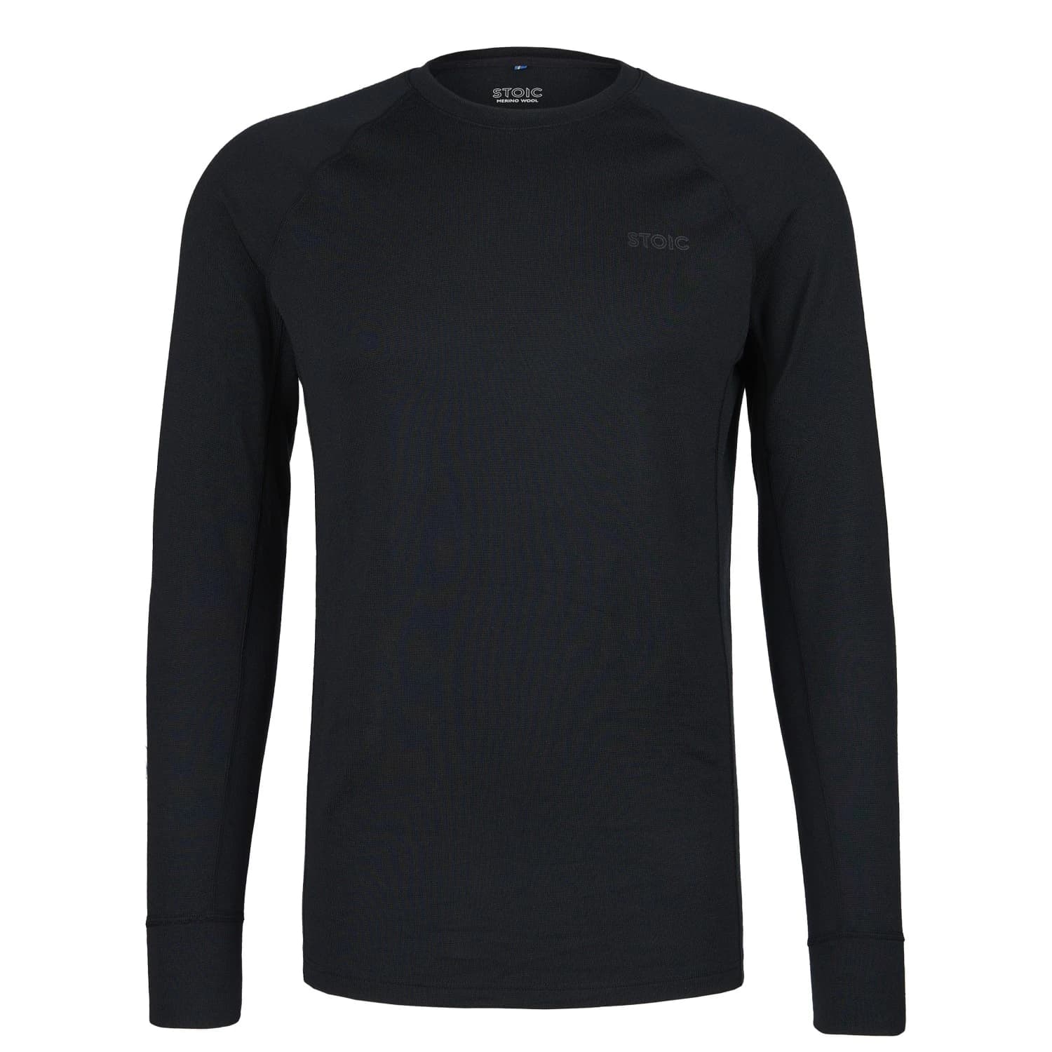 Мъжко мериносово термобельо Stoic Merino240 BengtSt. L/S Merino base layer - Black