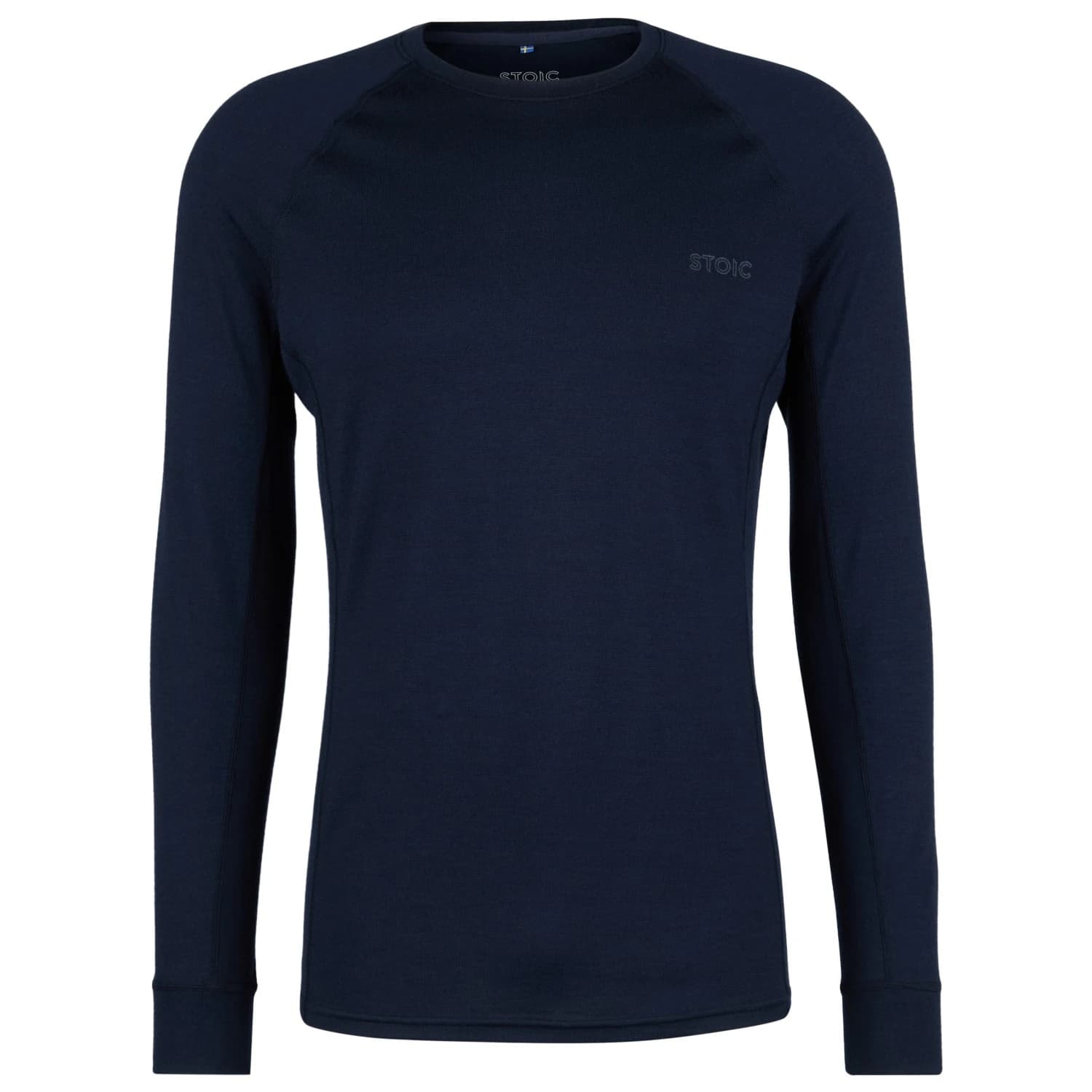 Мериносово термобельо Stoic Merino240 BengtSt. L/S Merino base layer - Dark Navy