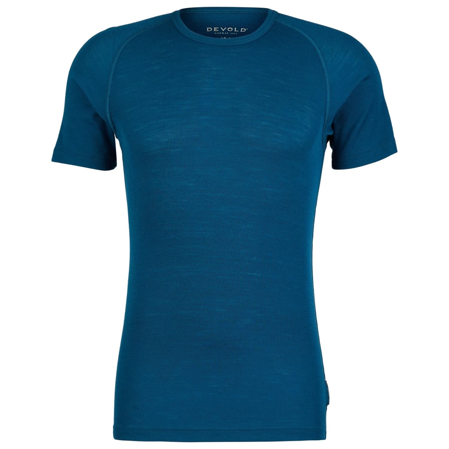 Мъжко мериносово термобельо Devold Lauparen Merino 190 Base Tee Merino base layer - Flood
