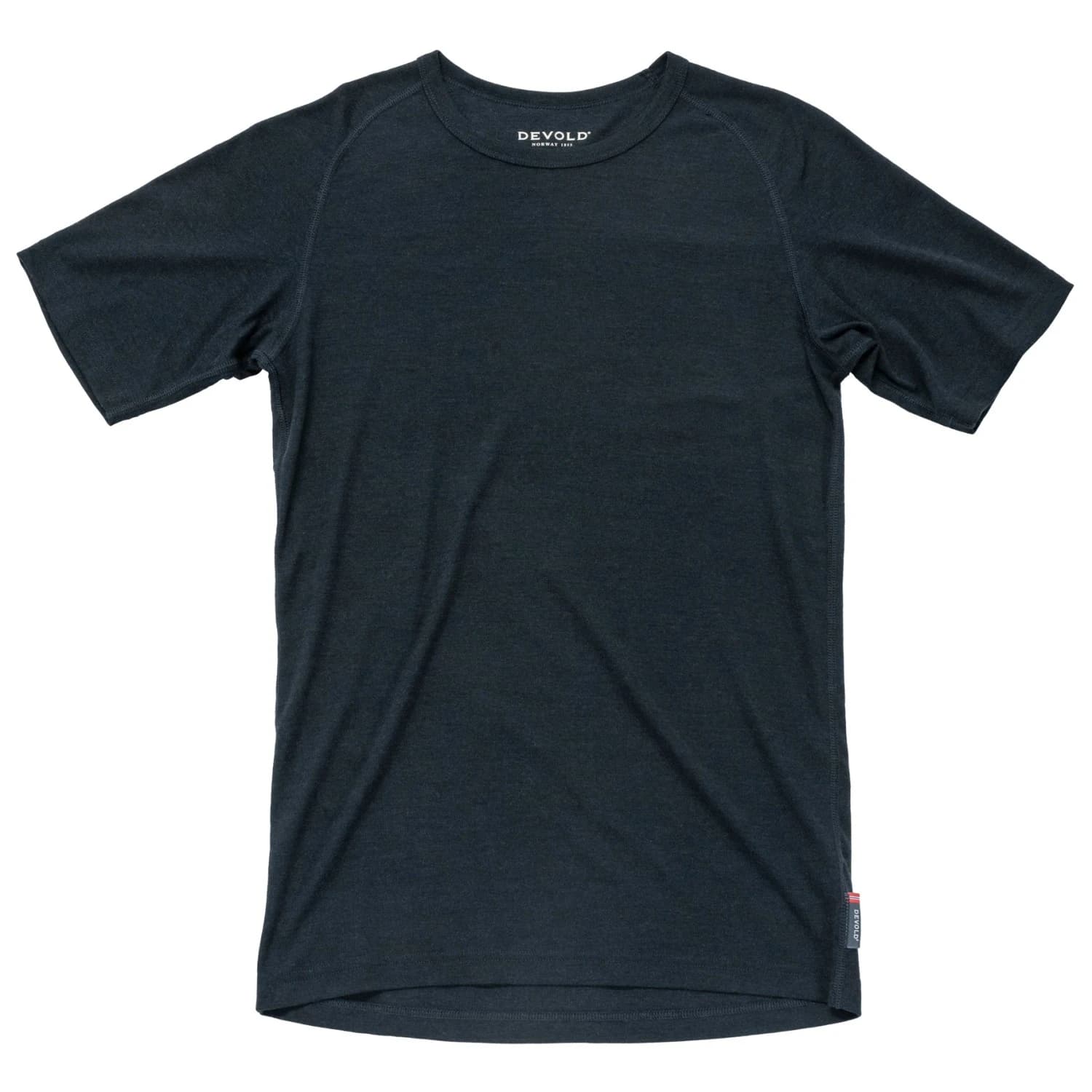 Мъжко мериносово термобельо Devold Lauparen Merino 190 Base Tee Merino base layer - Ink