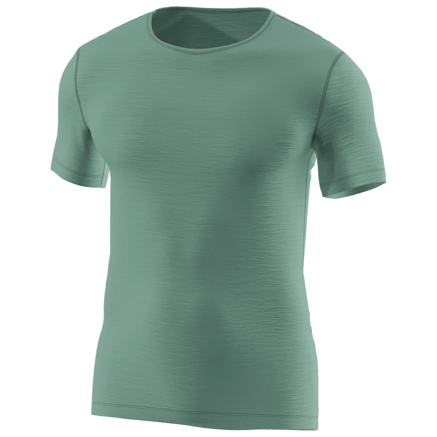 Мъжко мериносово термобельо Löffler Shirt S/S Merino Light Merino base layer - Pine