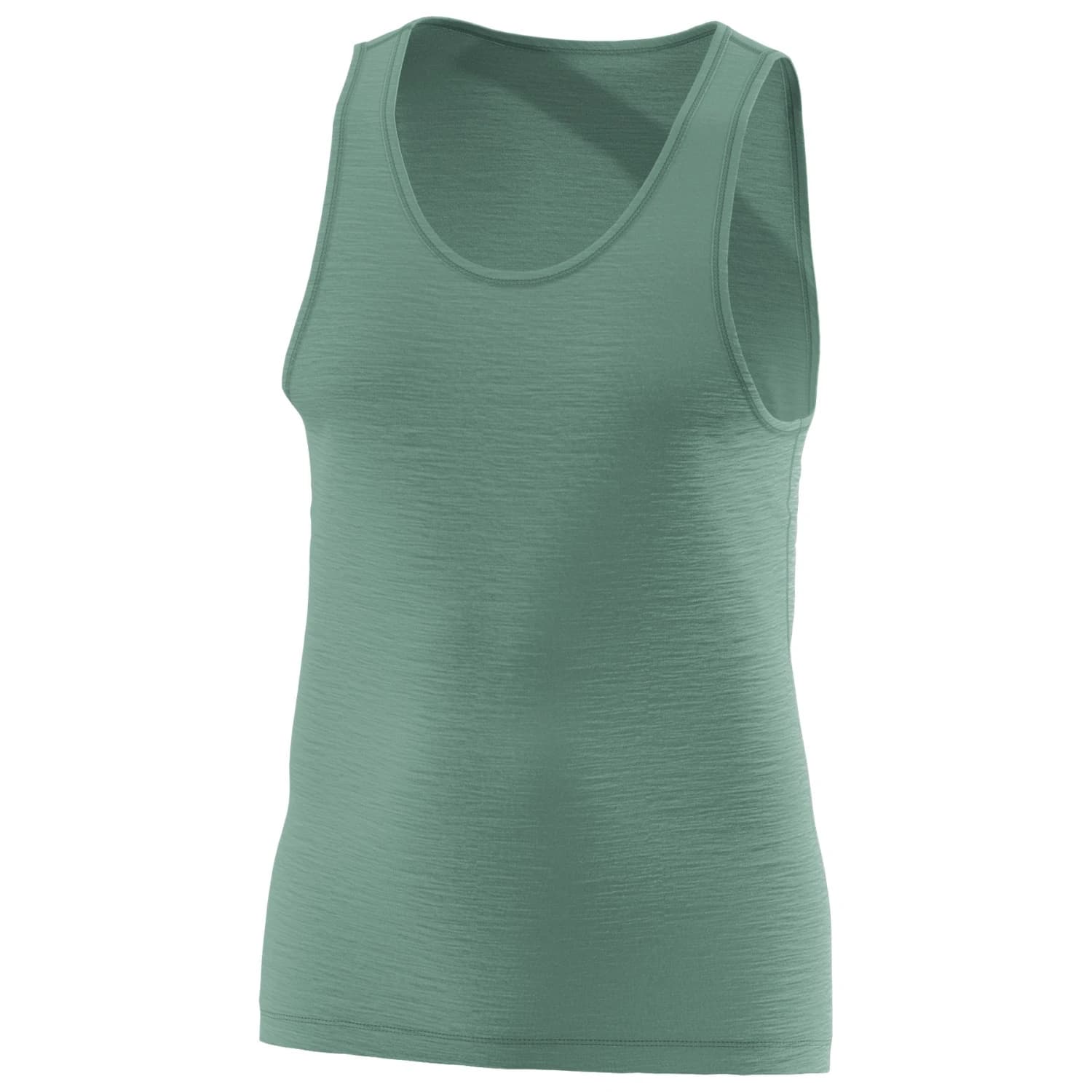 Мъжко мериносово термобельо Löffler Singlet Merino Light Merino base layer - Pine