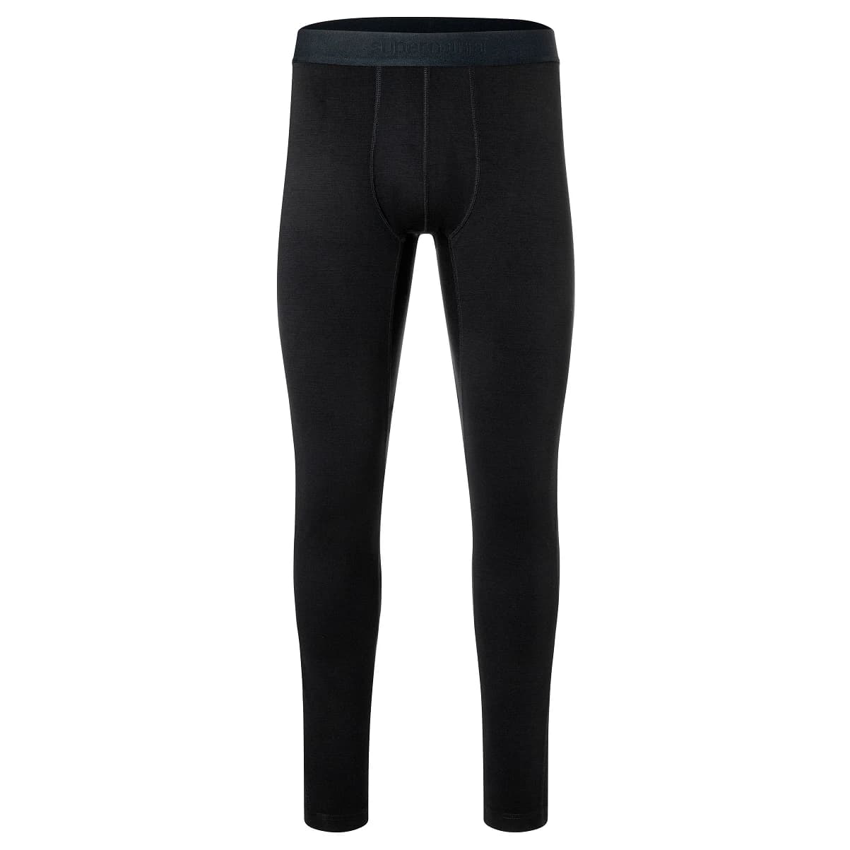 Мъжко мериносово термобельо super.natural Lux Base Tight Merino base layer - Jet Black