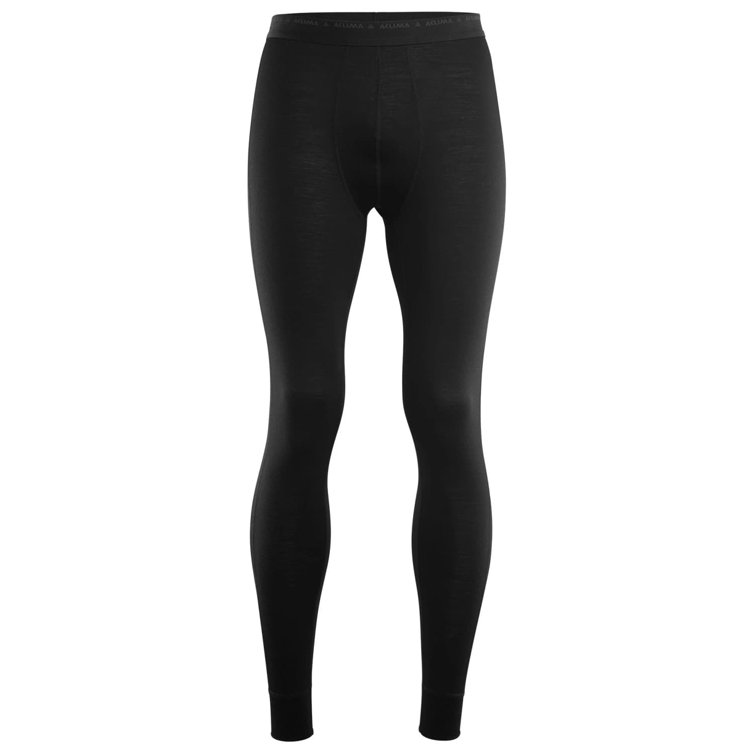 Мъжко мериносово термобельо Aclima LightWool 140 Longs Merino base layer - Jet Black