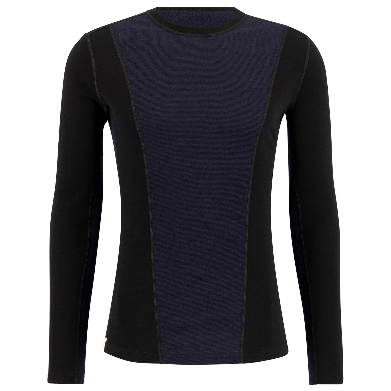 Мъжко мериносово термобельо Ulvang Peak Map Crew Baselayer Merino base layer - Black / Navy Blue