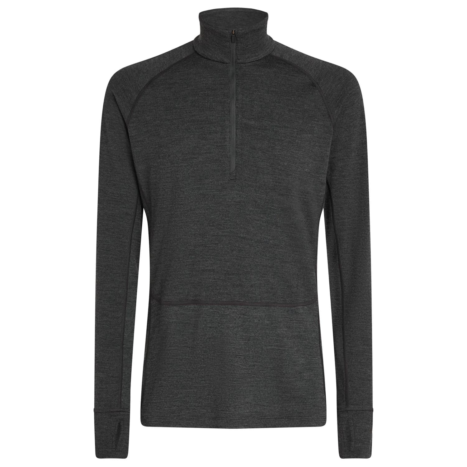 Мериносово термобельо Icebreaker Merino 260 Zoneknit L/S Half Zip Merino base layer - Jet Heather 011