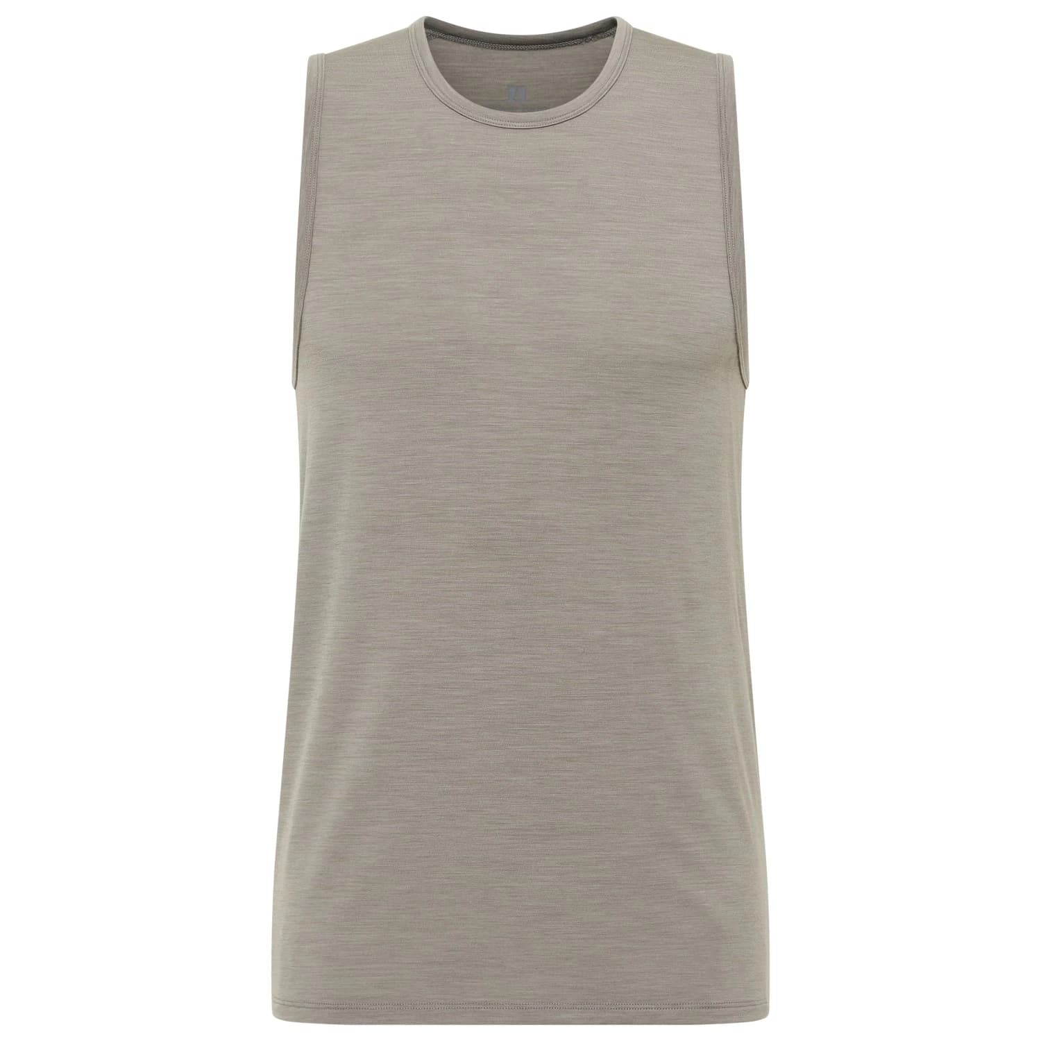 Мериносово термобельо Heber Peak MerinoMix165 PineconeHe. Tank Merino base layer - Ash Grey / Melange
