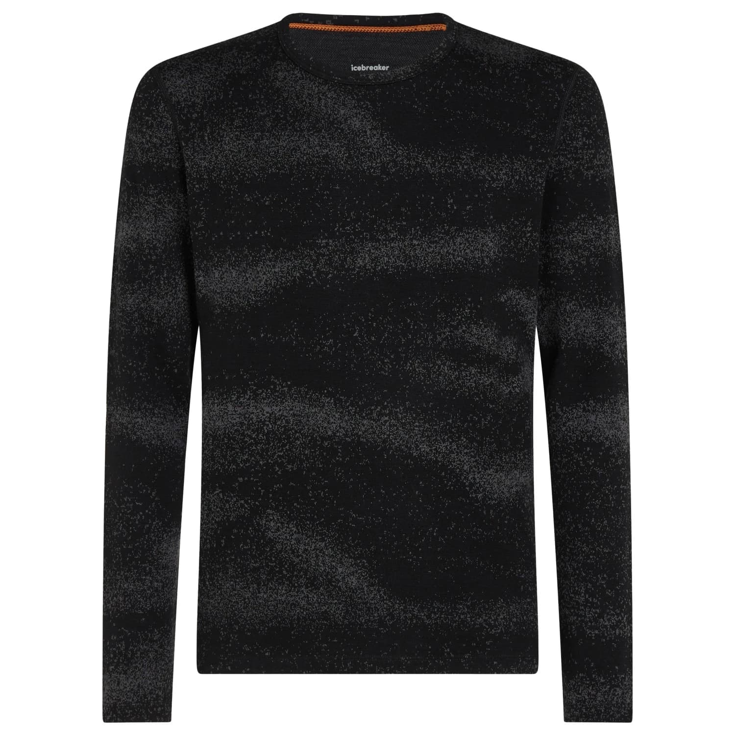 Мериносово термобельо Icebreaker Merino 260 Oasis Vertex L/S Crewe Chillwave Merino base layer - Black / Obsidian / J