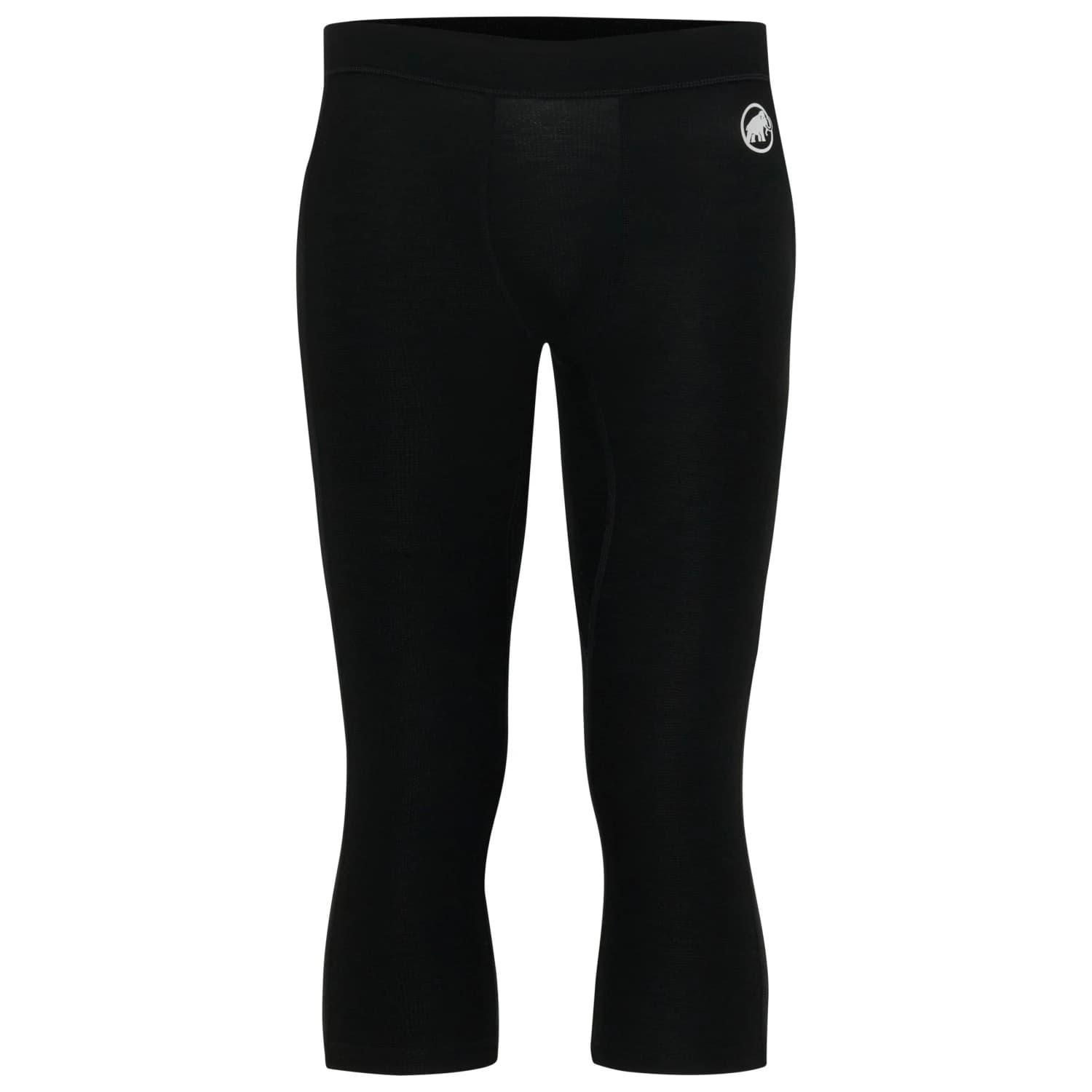Мъжко мериносово термобельо Mammut Tree Wool Thermal FL 3/4 Tights Merino base layer - Black