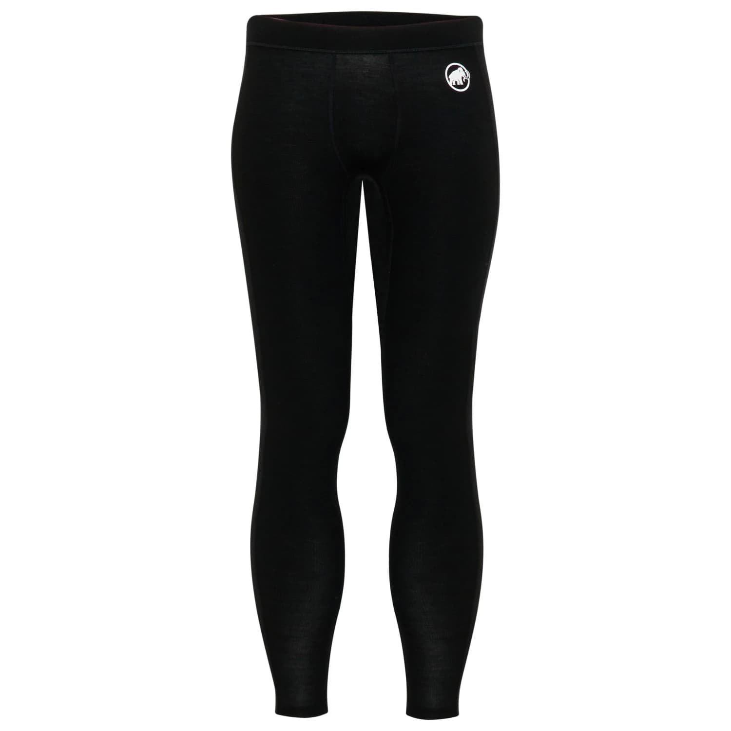 Мъжко мериносово термобельо Mammut Tree Wool Thermal FL Tights Merino base layer - Black