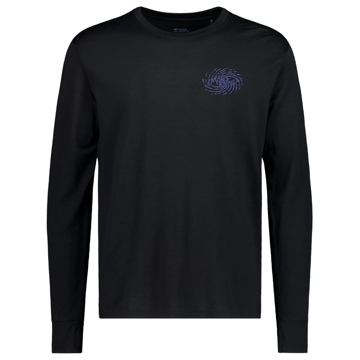 Мериносово термобельо Mons Royale Yotei Merino Classic Long Sleeve Merino longsleeve - Black