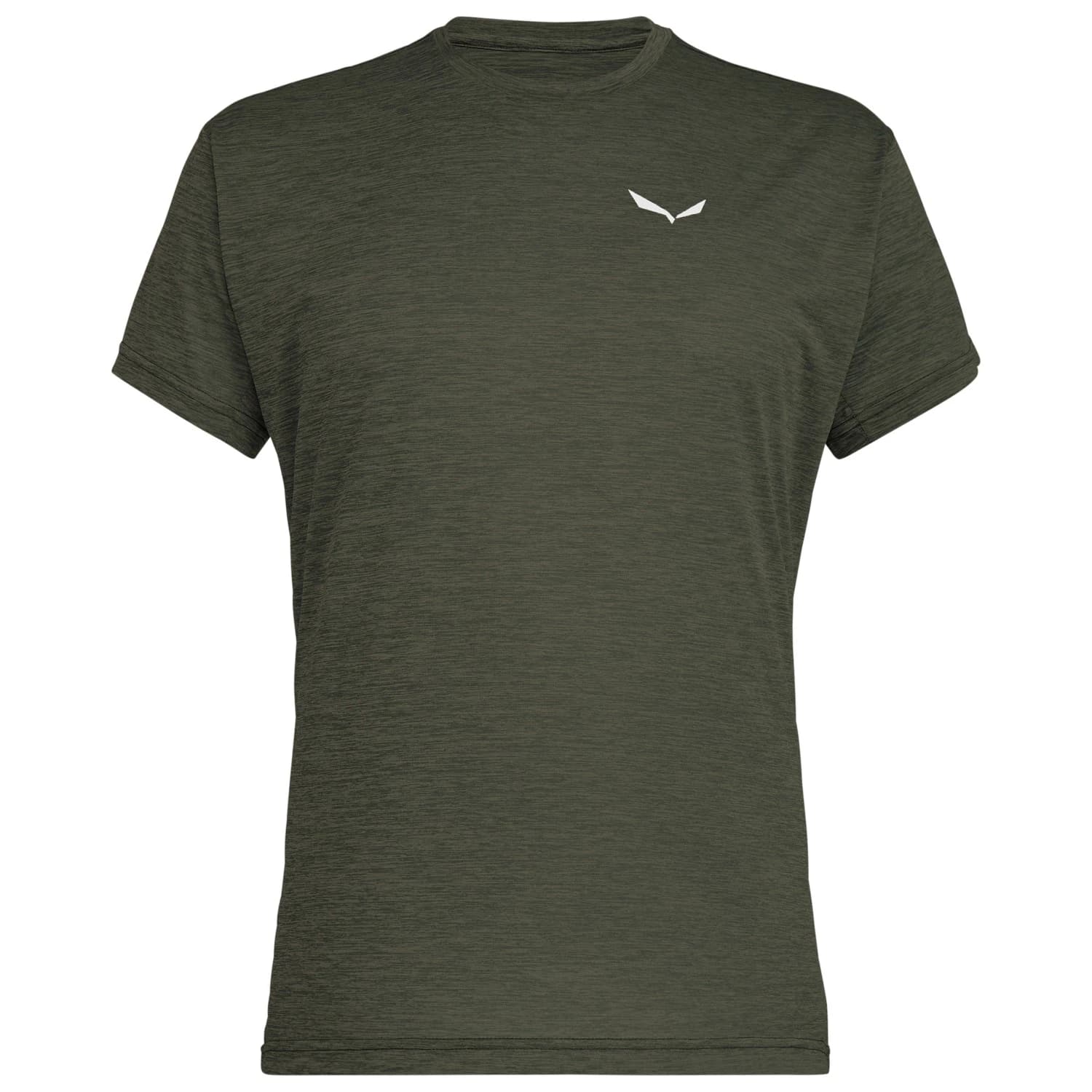 Мъжка спортна тениска Salewa Puez Melange Dry S/S Tee T-shirt - Faded Green Melange