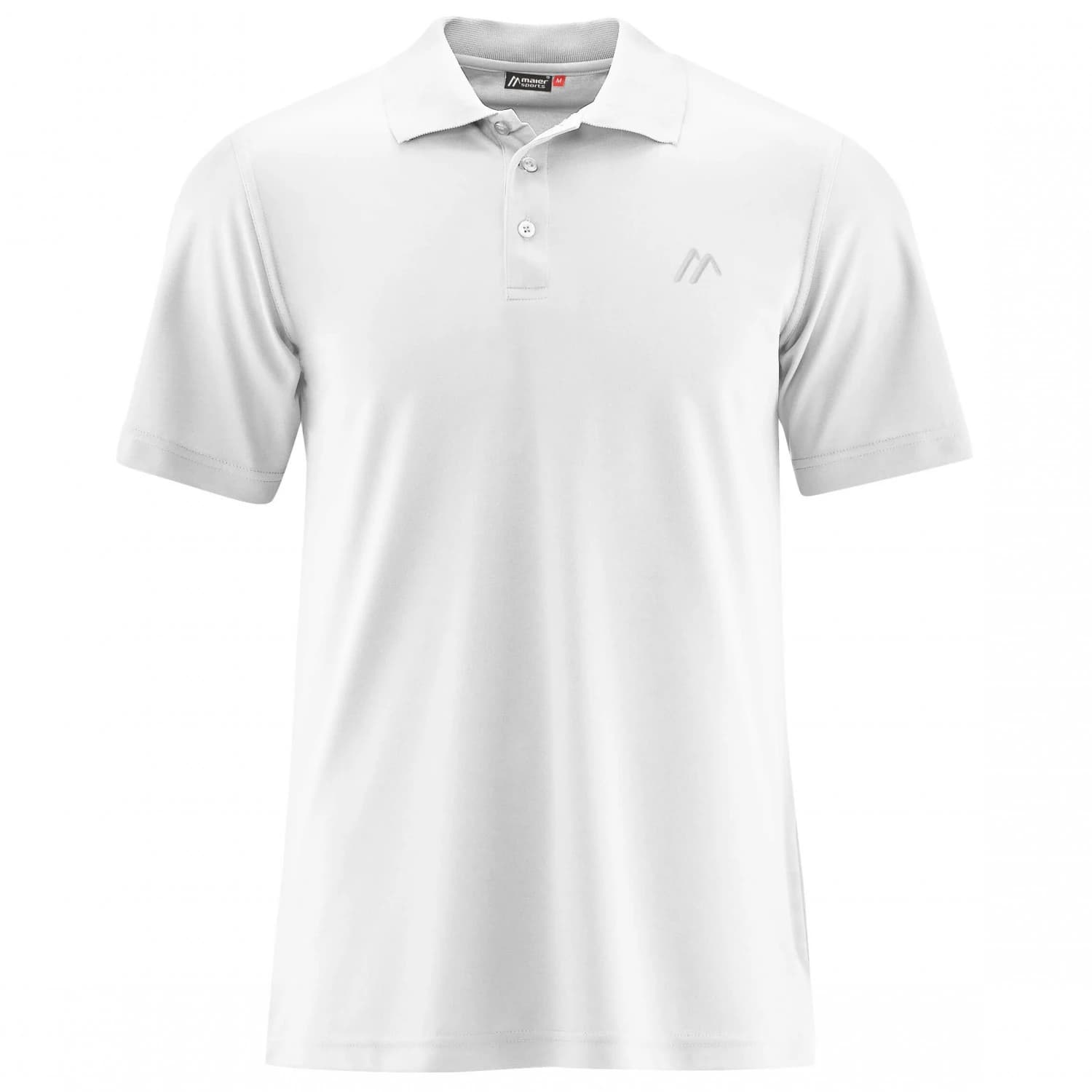 Поло тениска Maier sports Ulrich Polo shirt - White