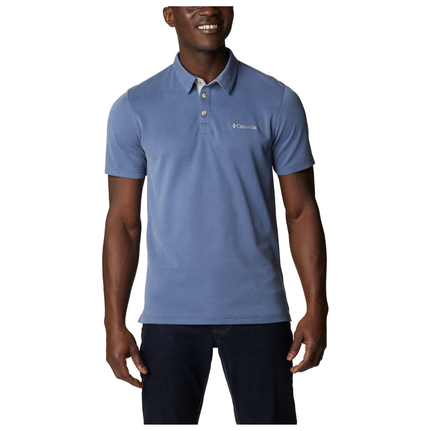 Мъжка поло тениска Columbia Nelson Point Polo shirt - Dark Mountain