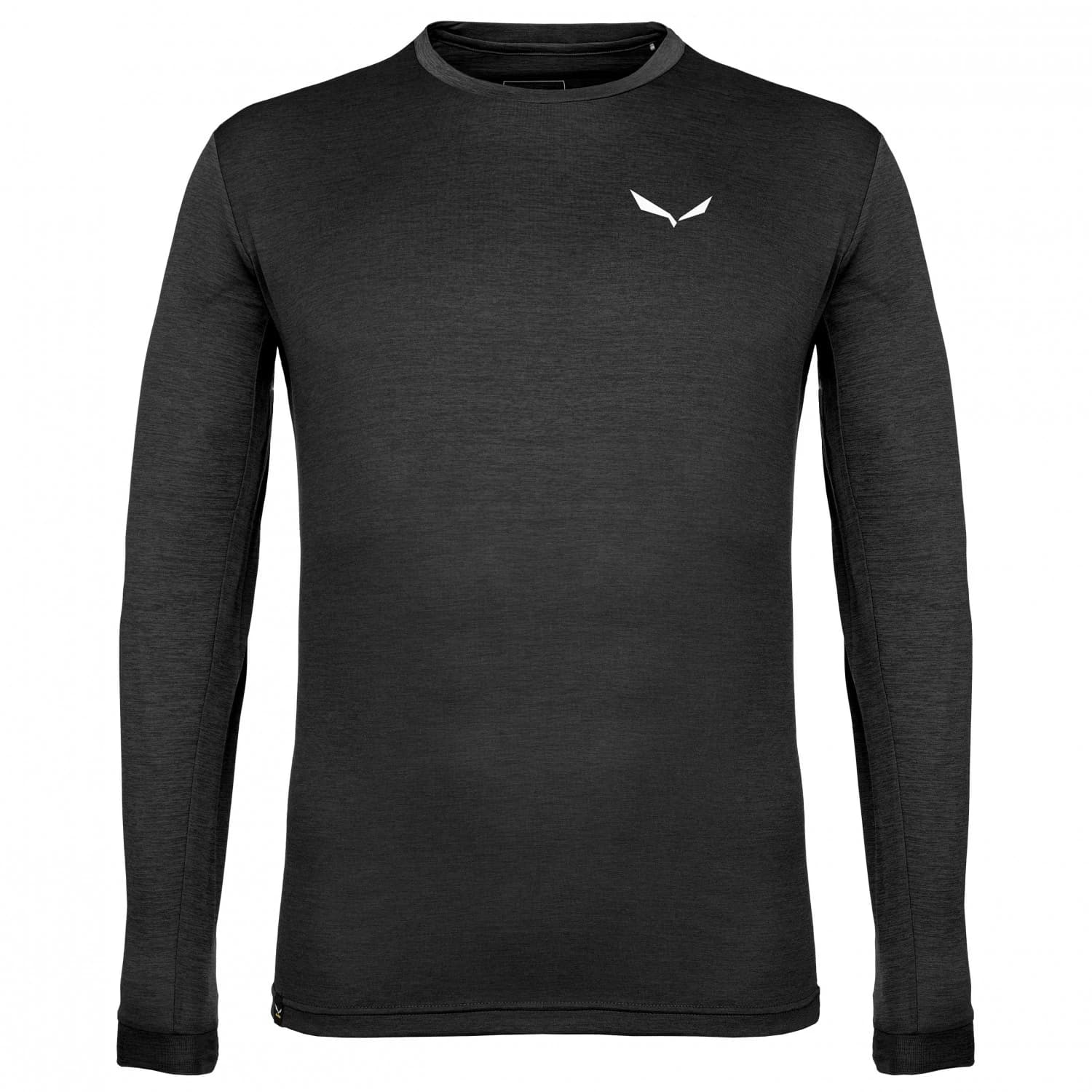 Мъжка блуза с дълъг ръкав Salewa Puez Melange Dry L/S Tee Sport shirt - Black Out Melange II