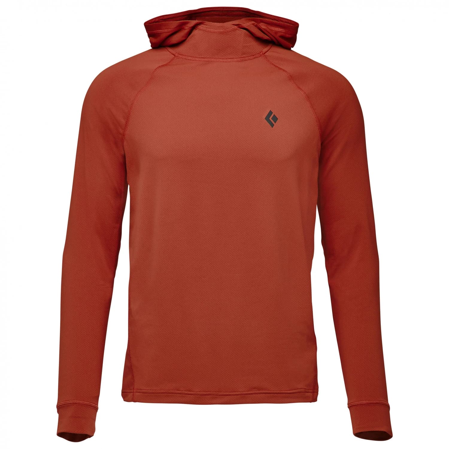 Мъжка блуза с дълъг ръкав Black diamond L/S Alpenglow Hoody Longsleeve - Burnt Sienna