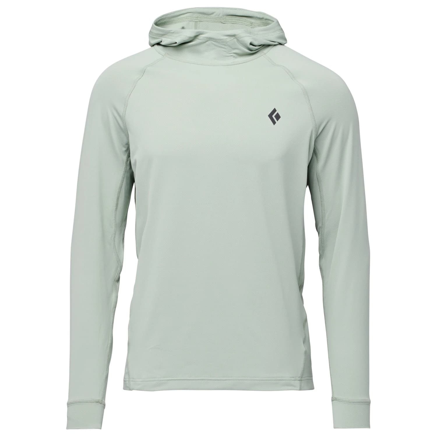 Мъжка блуза с дълъг ръкав Black diamond L/S Alpenglow Hoody Longsleeve - Agave