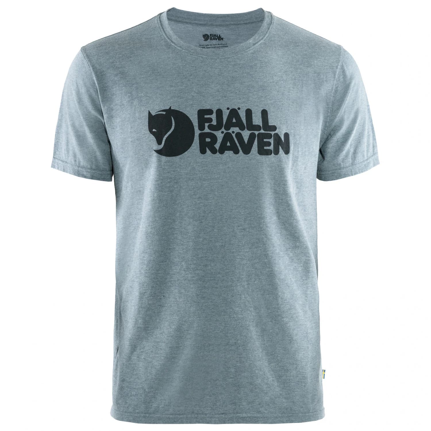 Мъжка тениска Fjällräven Fjällräven Logo T-shirt - Uncle Blue / Melange