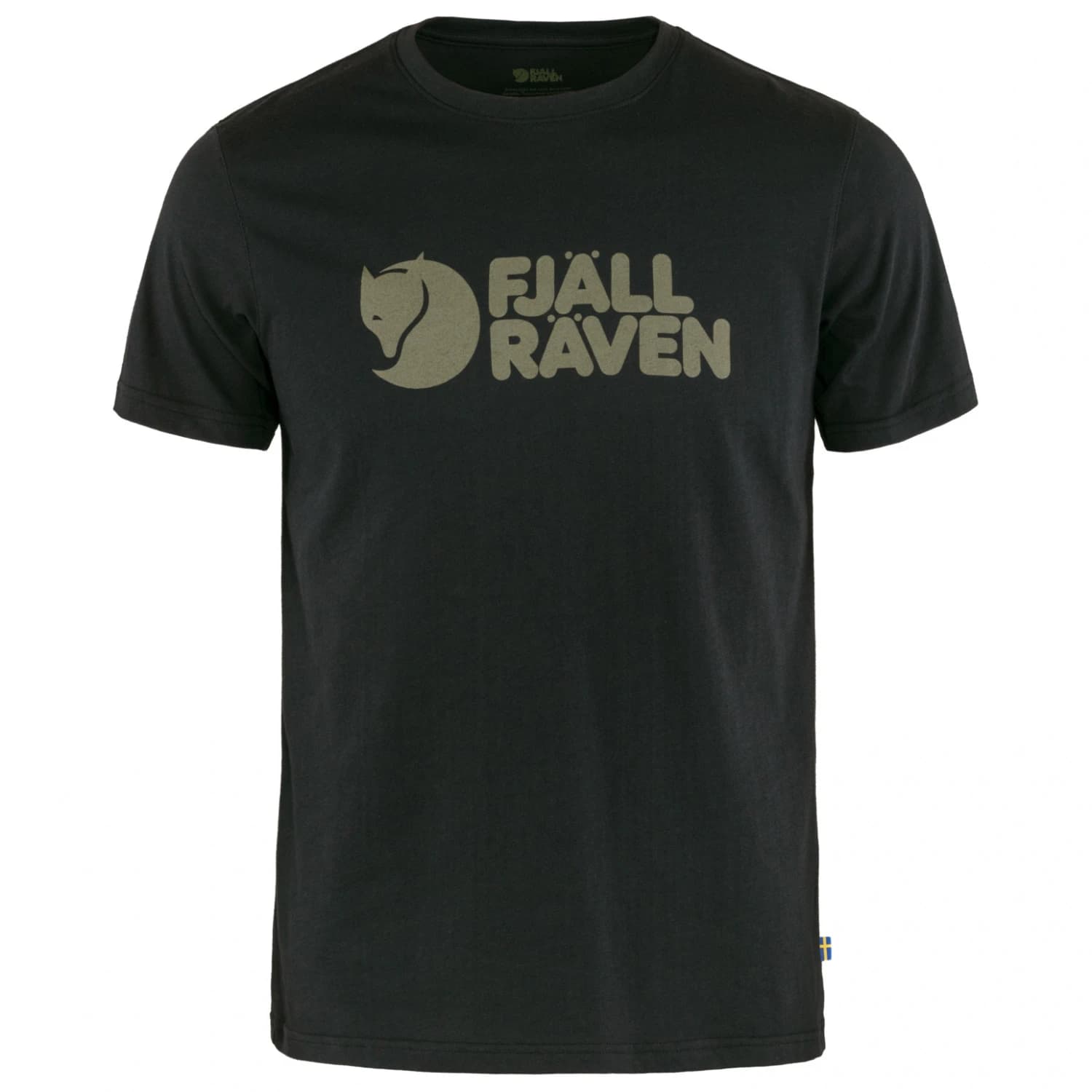 Мъжка тениска Fjällräven Fjällräven Logo T-shirt - Black