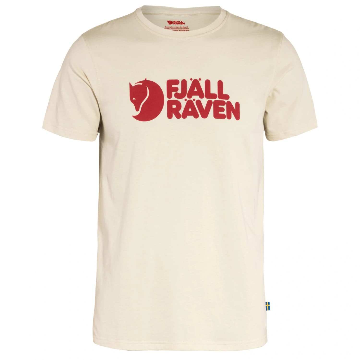 Мъжка тениска Fjällräven Fjällräven Logo T-shirt - Chalk White
