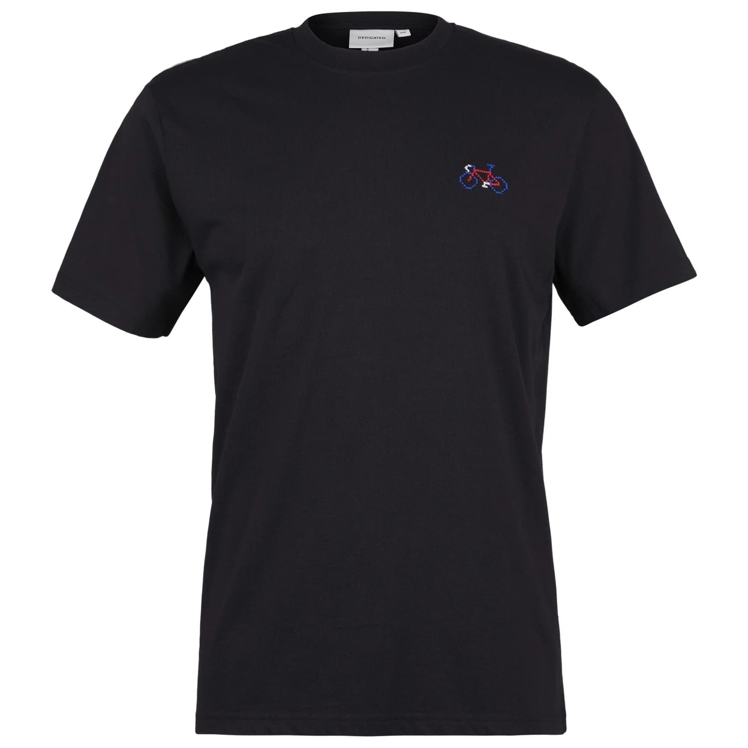 Мъжка тениска Dedicated Stockholm Stitch Bike T-shirt - Black