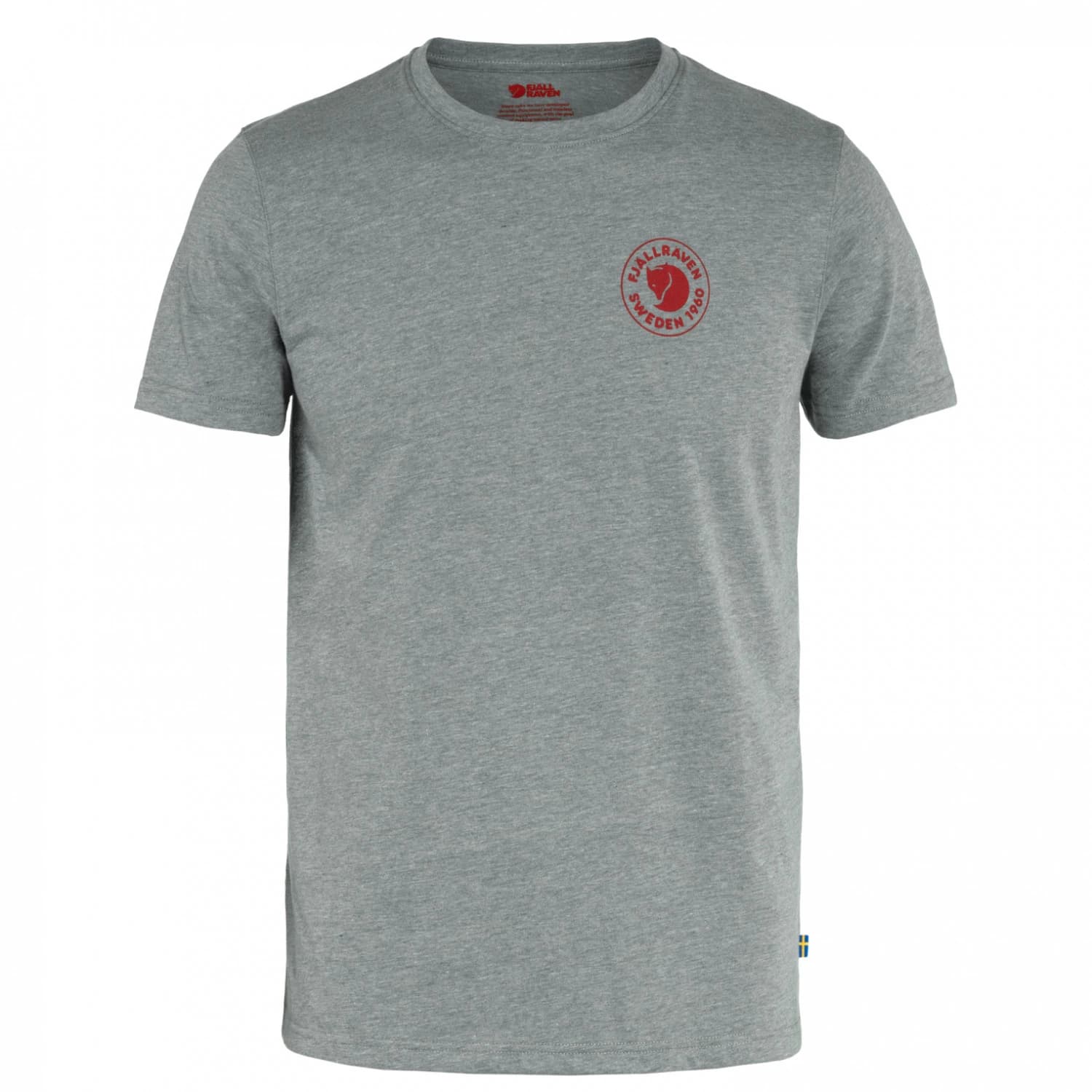 Мъжки вълнен пуловер Fjällräven 1960 Logo T-shirt - Grey Melange