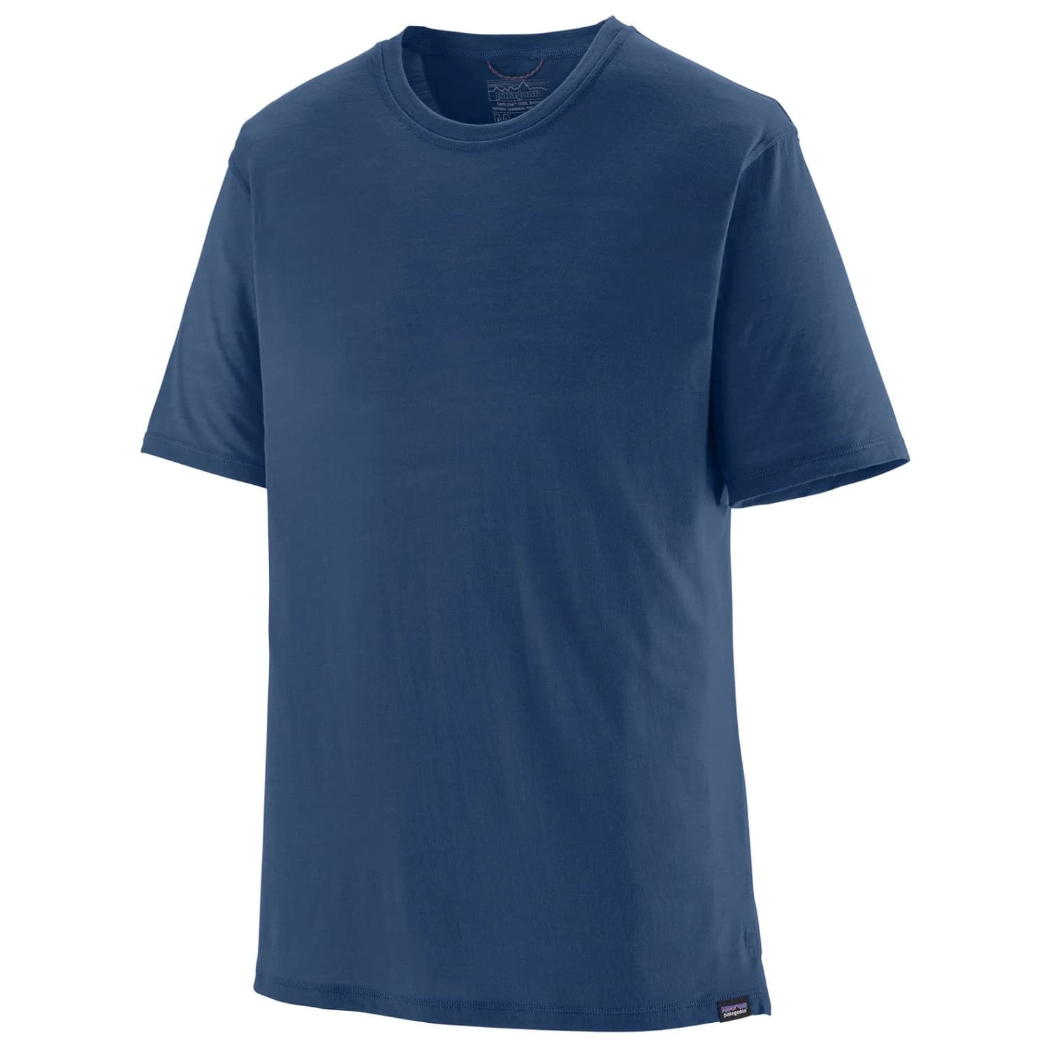 Мъжка мериносова блуза Patagonia Cap Cool Merino Shirt - Clement Blue
