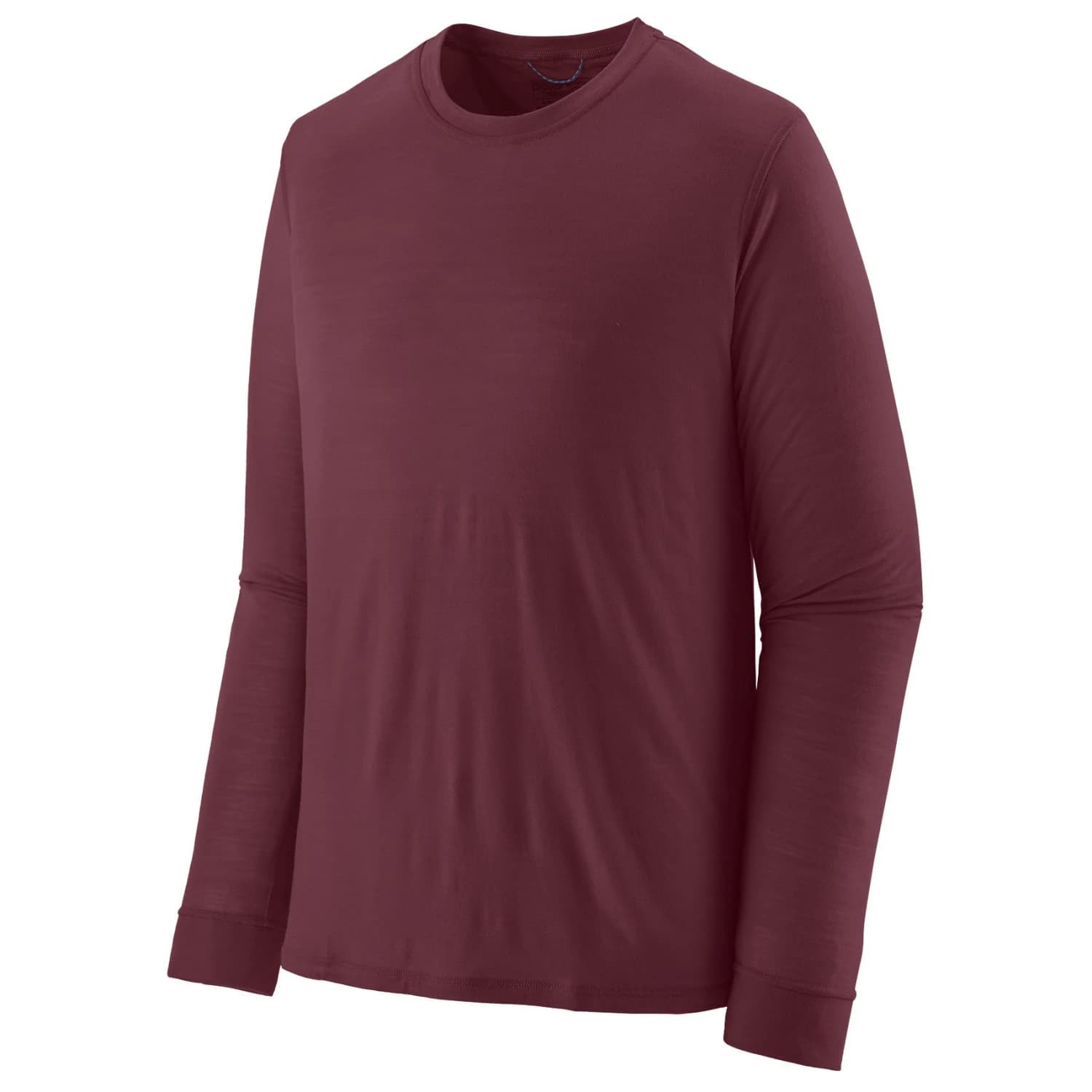 Мъжка мериносова блуза Patagonia L/S Cap Cool Merino Shirt - Berry Fig
