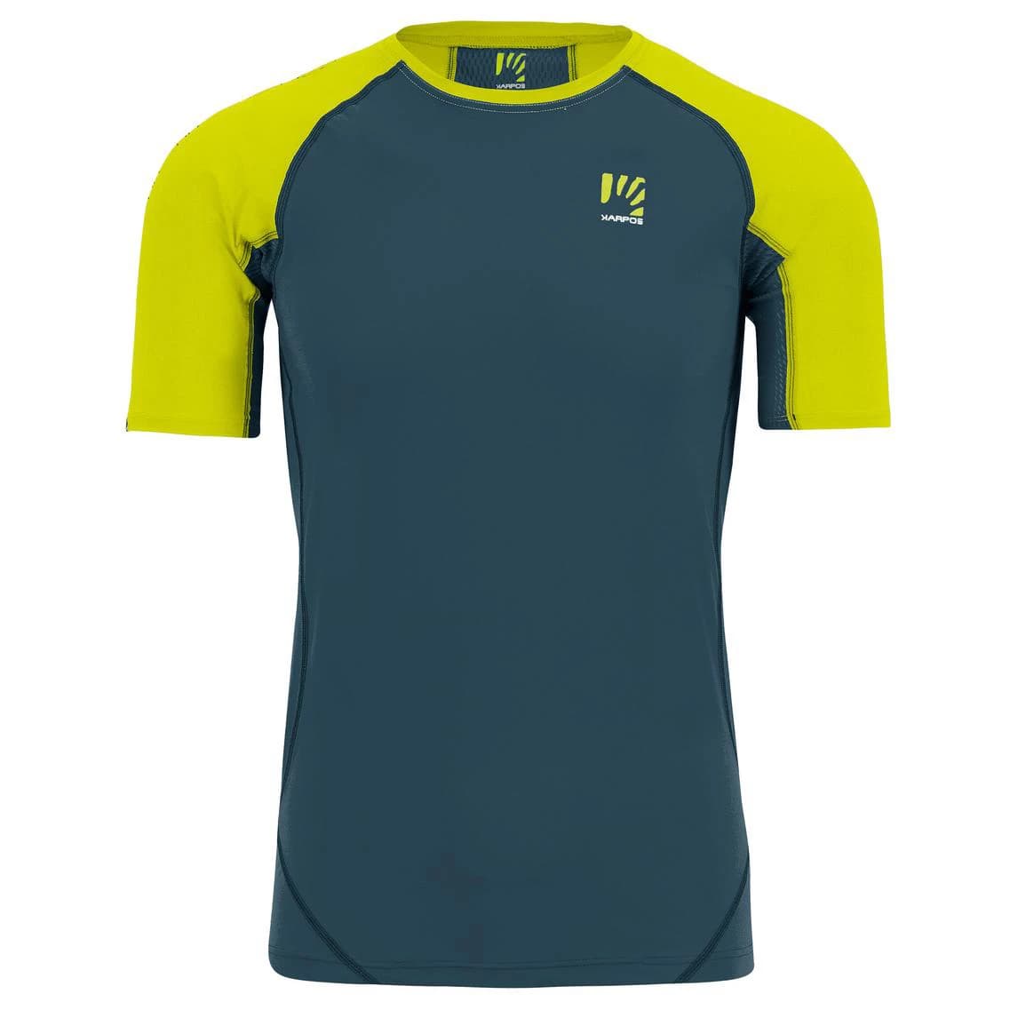 Мъжка тениска Karpos Lavaredo Jersey Running shirt - Stargazer / Primrose