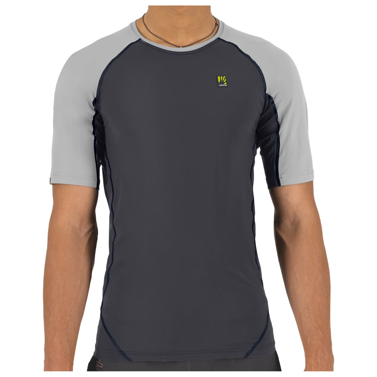 Мъжка тениска Karpos Lavaredo Jersey Running shirt - Woodl.Gray / Quarry