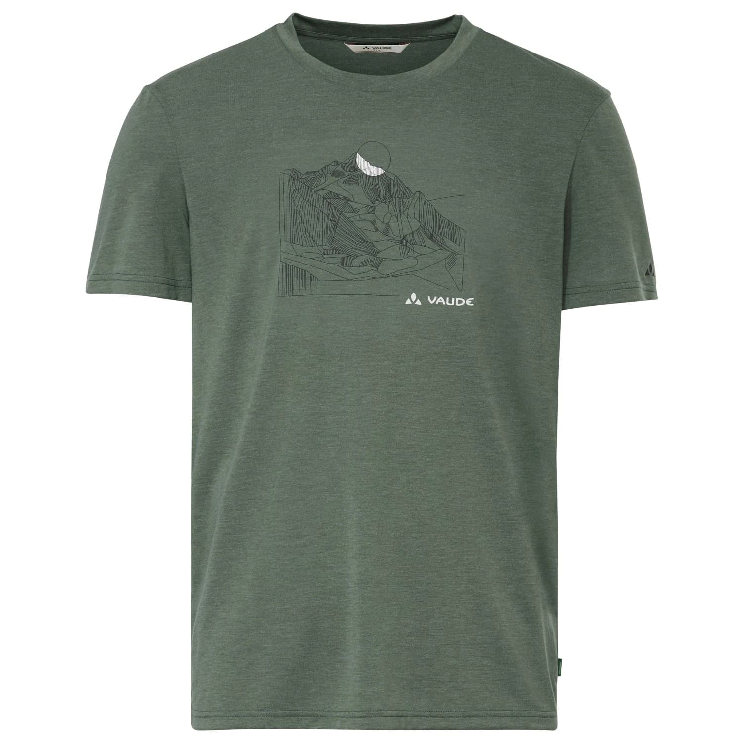 Мъжка спортна тениска Vaude Tekoa T-Shirt III Sport shirt - Agave Uni