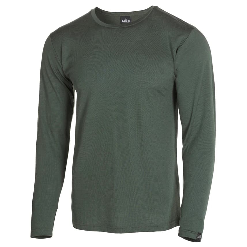 Мериносова блуза Ivanhoe of Sweden Underwool Merino Male L/S Merino shirt - Rifle Green