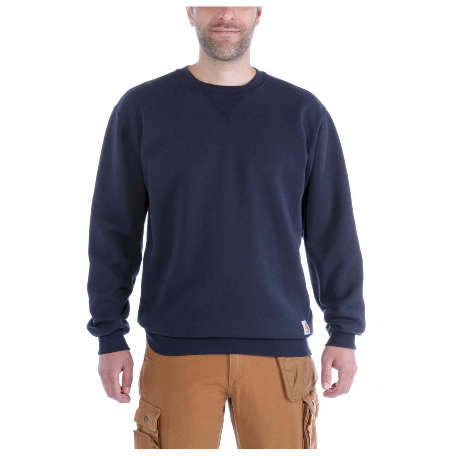 Мъжки пуловер Carhartt Midweight Crewneck Sweatshirt Jumper - New Navy