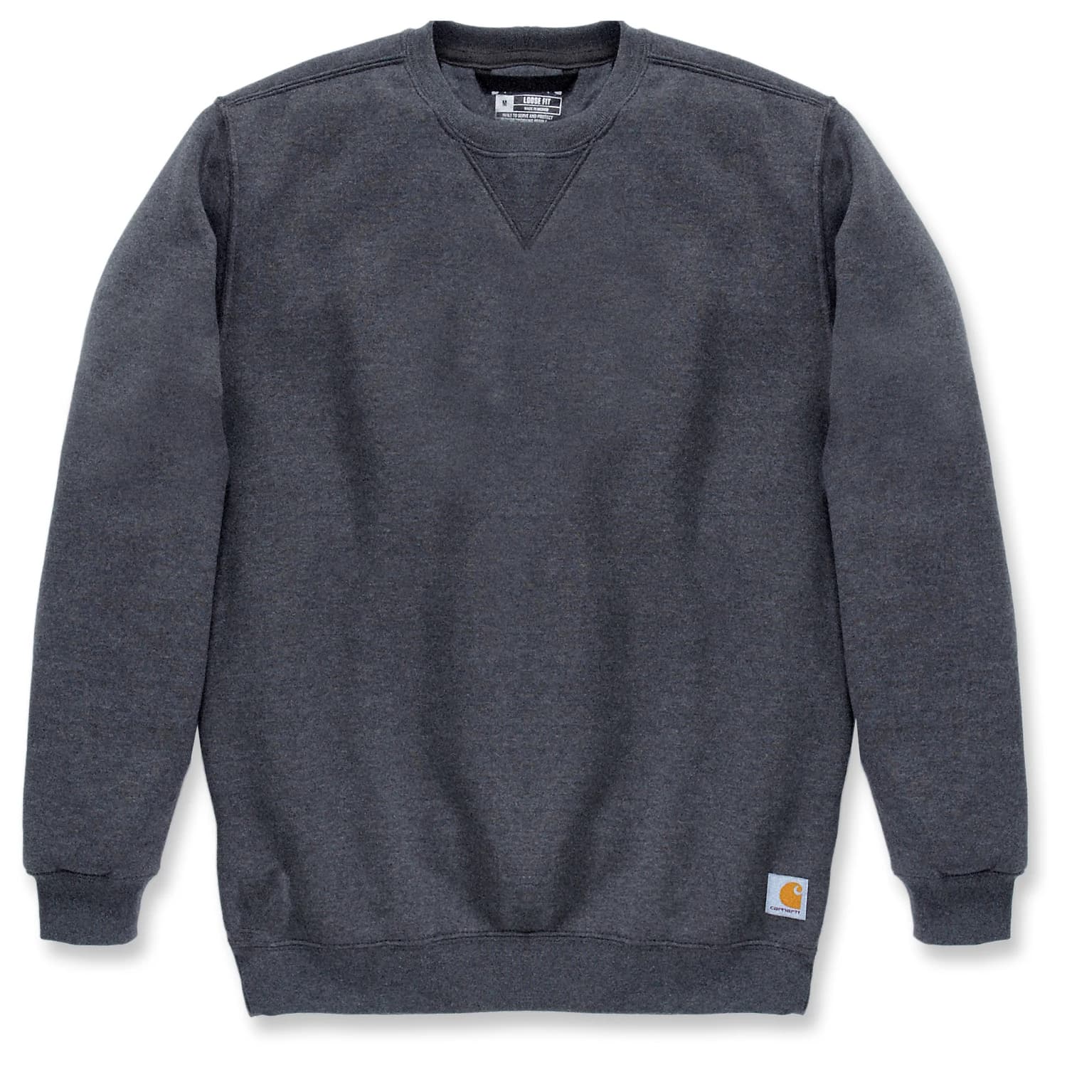 Мъжки пуловер Carhartt Midweight Crewneck Sweatshirt Jumper - Carbon Heather